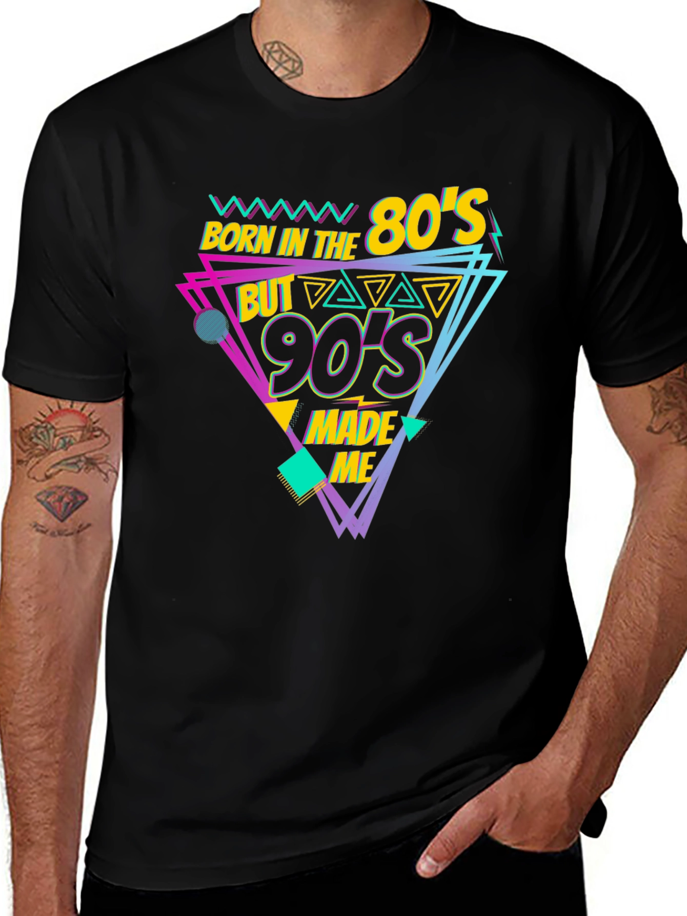 Variant 15 of Born in the 80's T-Shirt