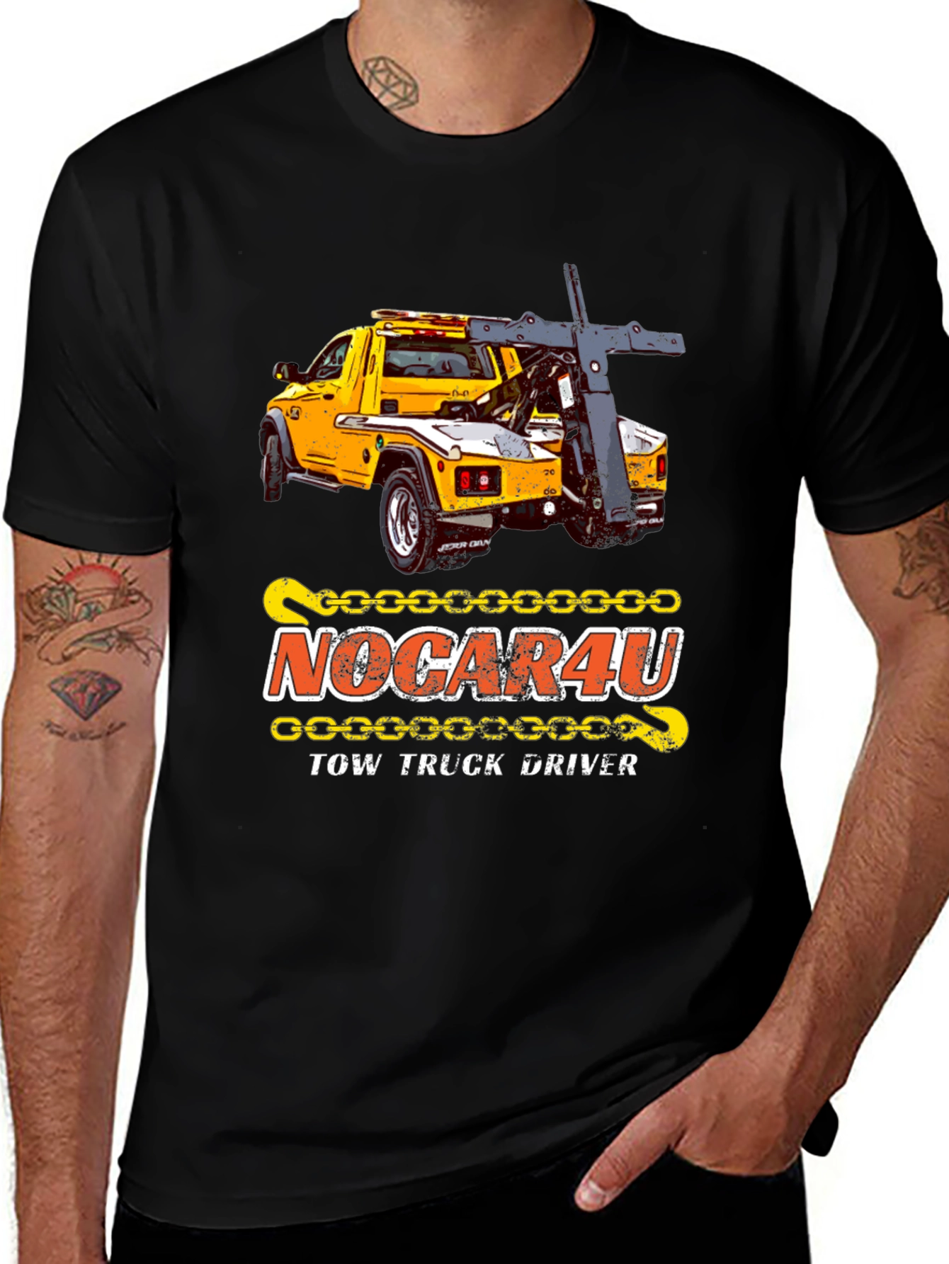 NoCar4U Tow Truck Driver T-Shirt