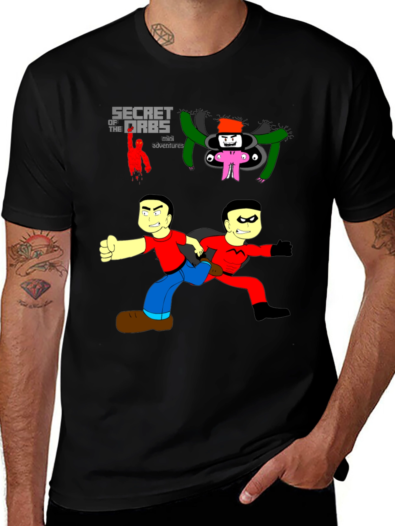 Variant 11 of Secret of the Orbs Cartoon T-Shirt
