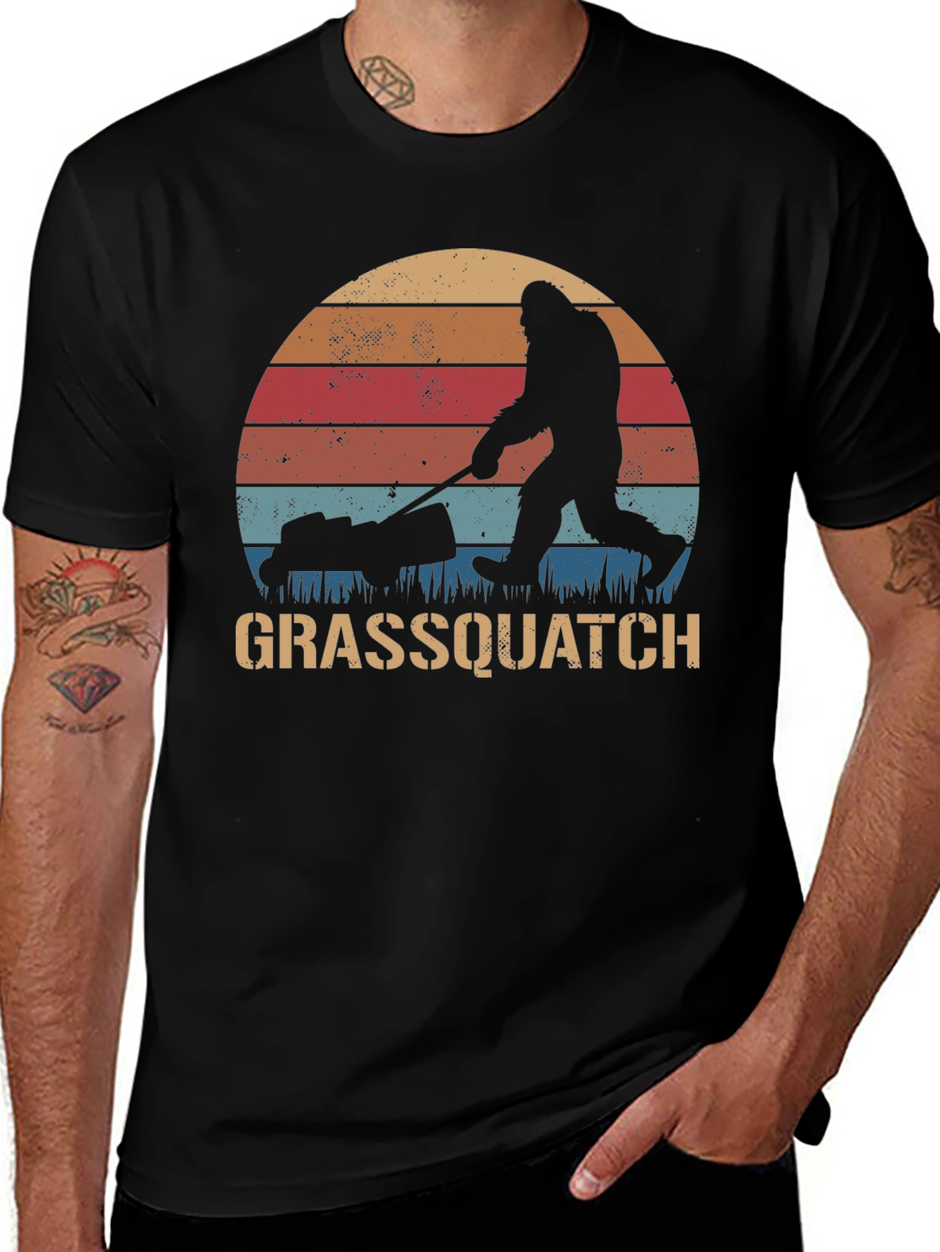Variant 28 of Grassquatch Graphic T-Shirt