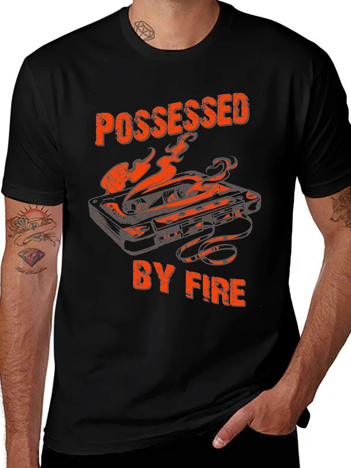 Variant 25 of Possessed By Fire Graphic Tee