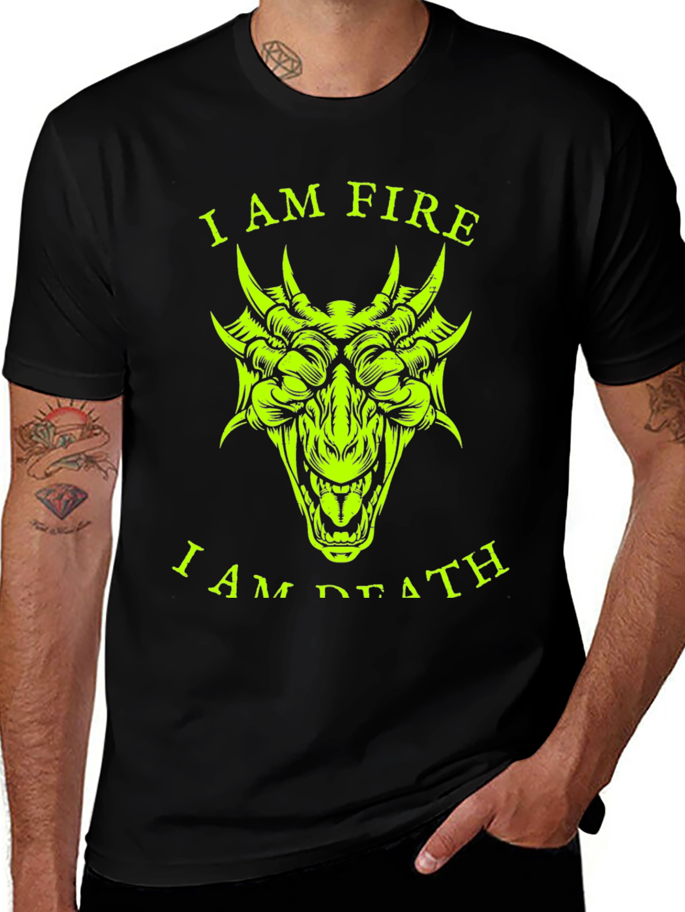Variant 26 of I am Fire, I am Death Dragon T-Shirt