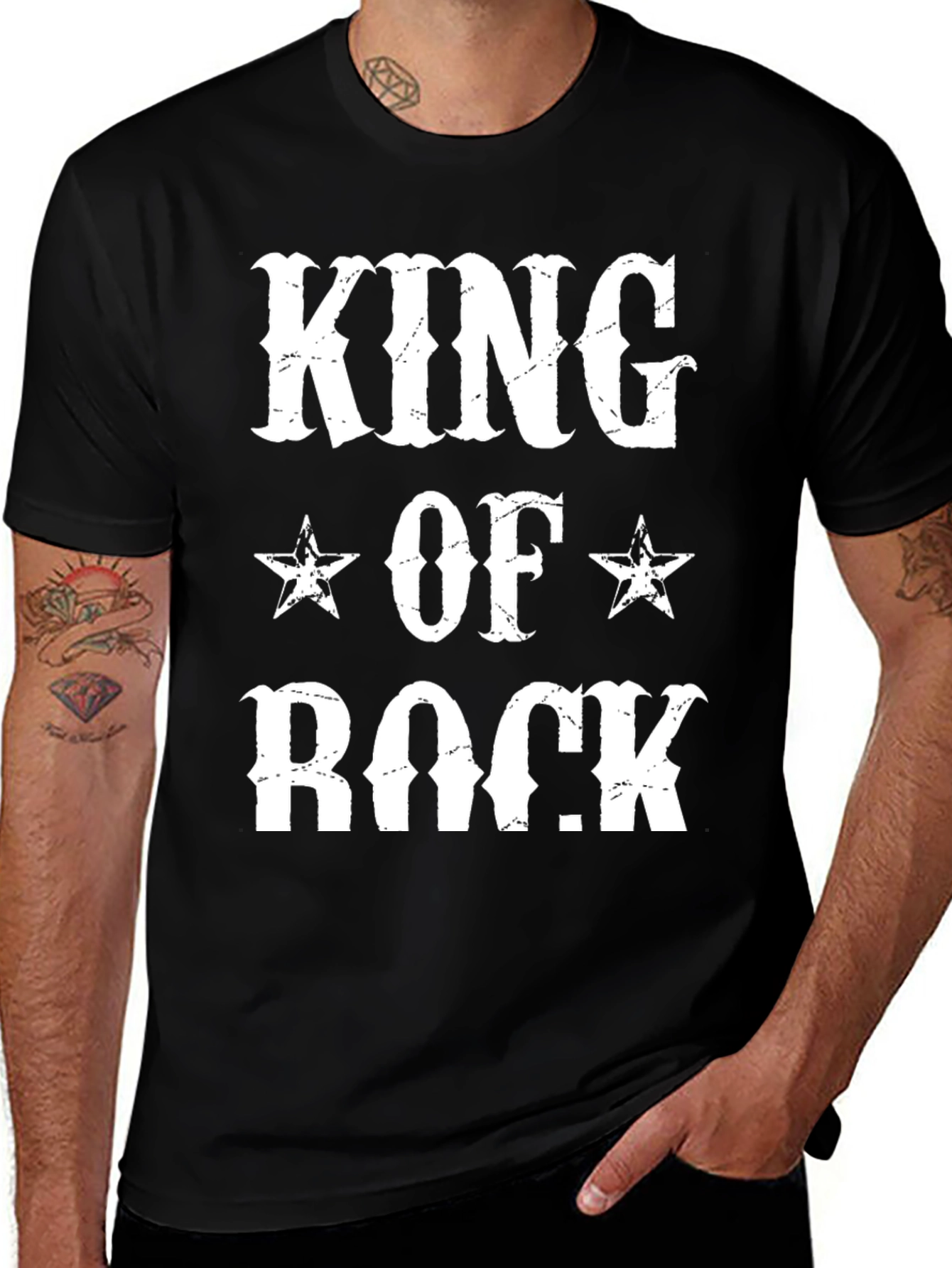 Variant 27 of King of Rock Graphic T-Shirt