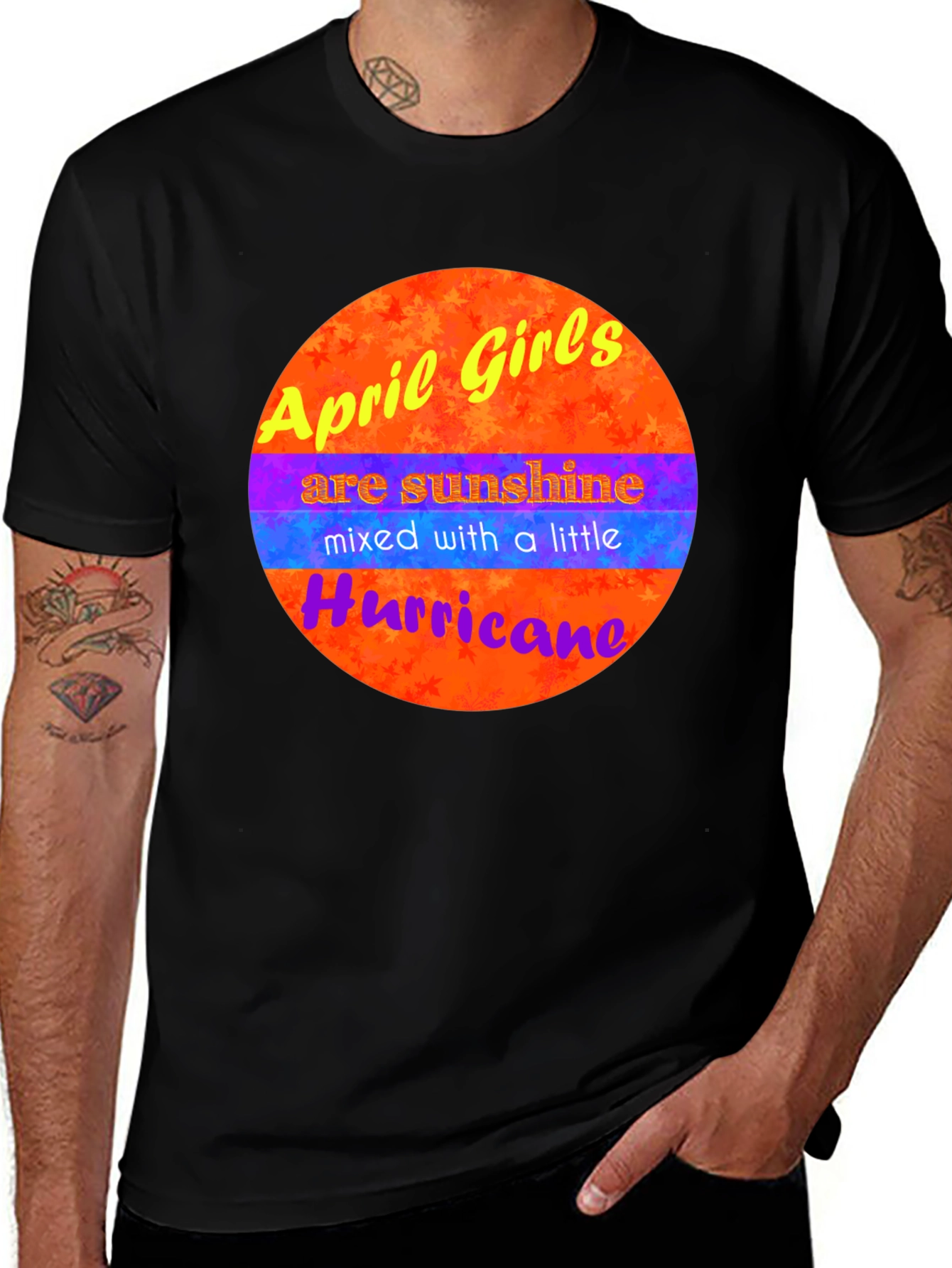 Variant 10 of April Girls Sunshine Hurricane T-Shirt