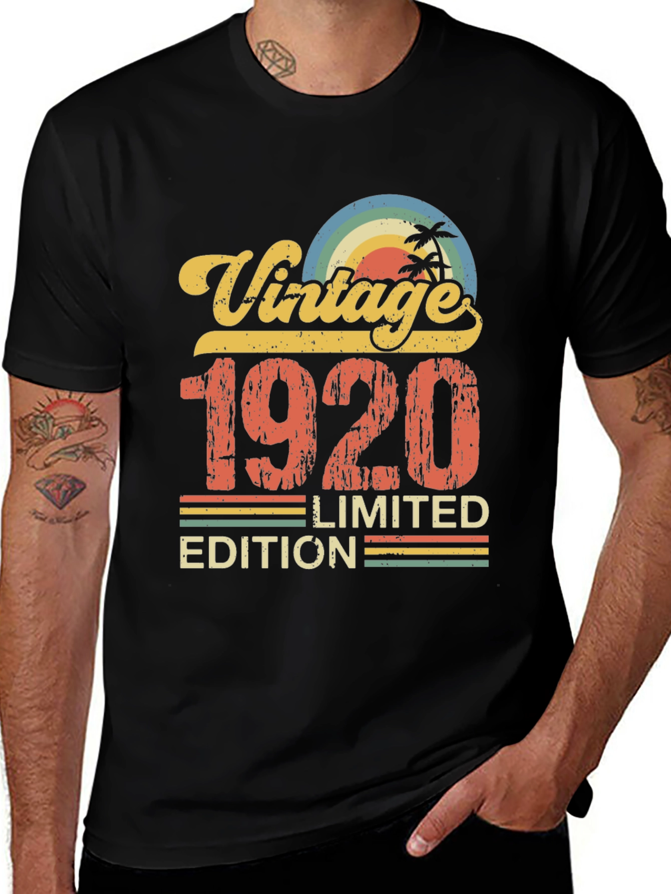 Variant 20 of Vintage 1920 Limited Edition Graphic T-Shirt