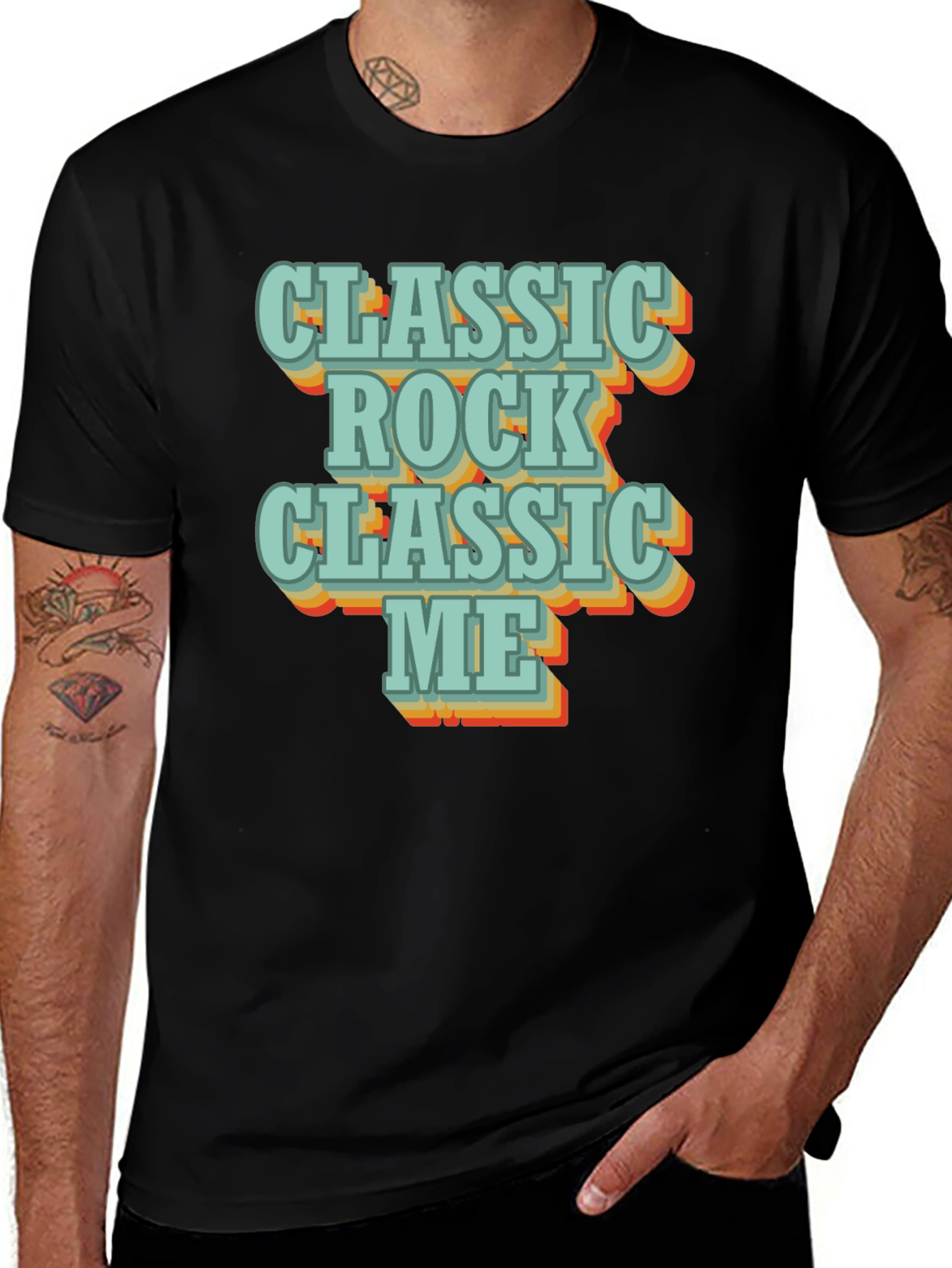 Variant 12 of Classic Rock Graphic Tee - Retro Style Shirt