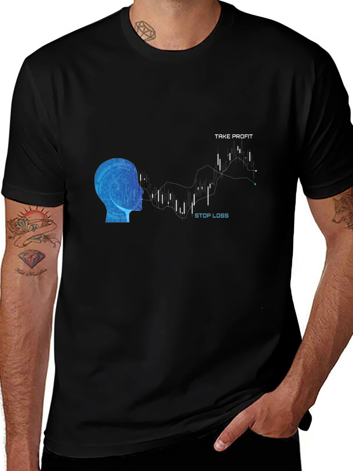 Trader Mindset T-Shirt - Take Profit Stop Loss