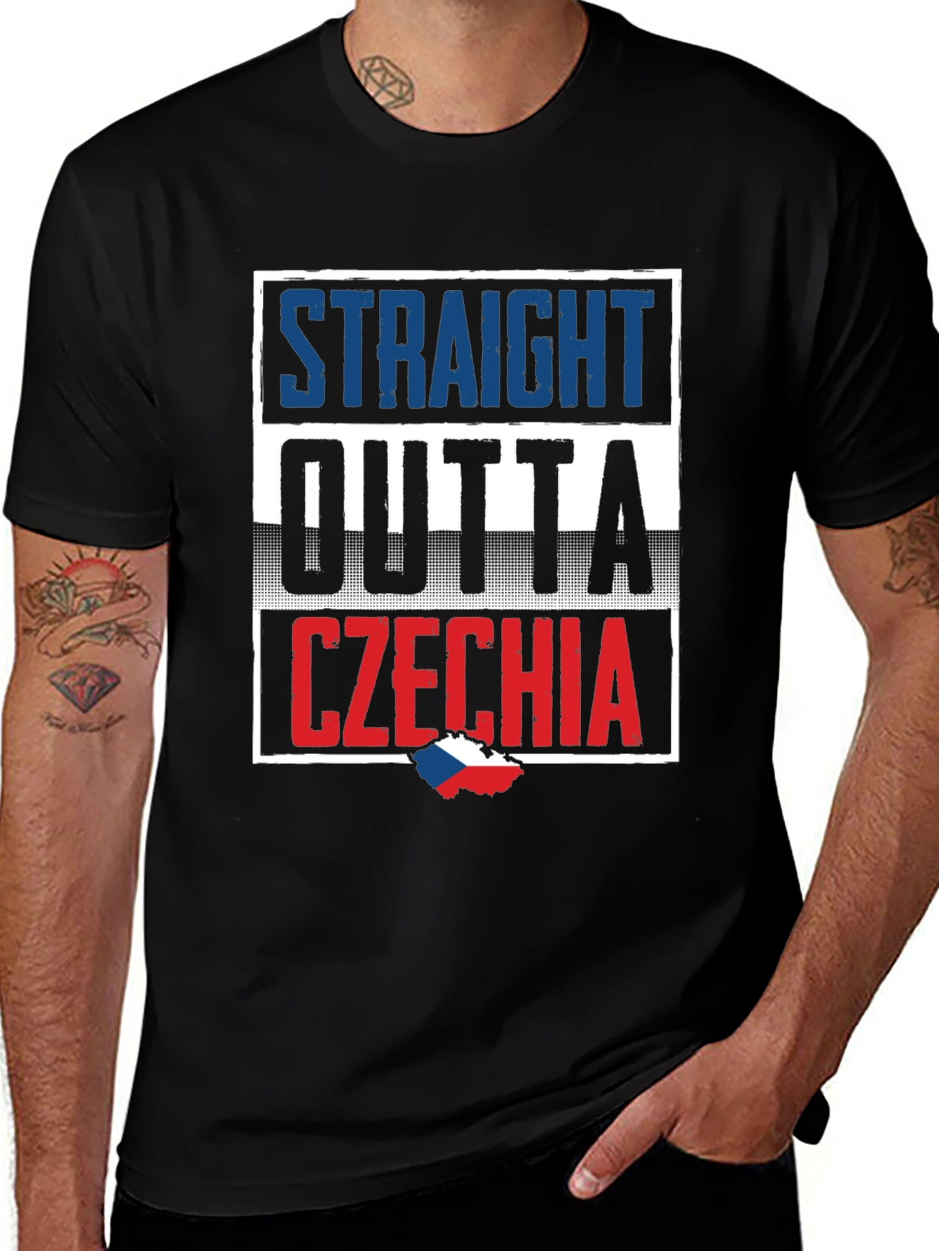 Straight Outta Czechia T-Shirt