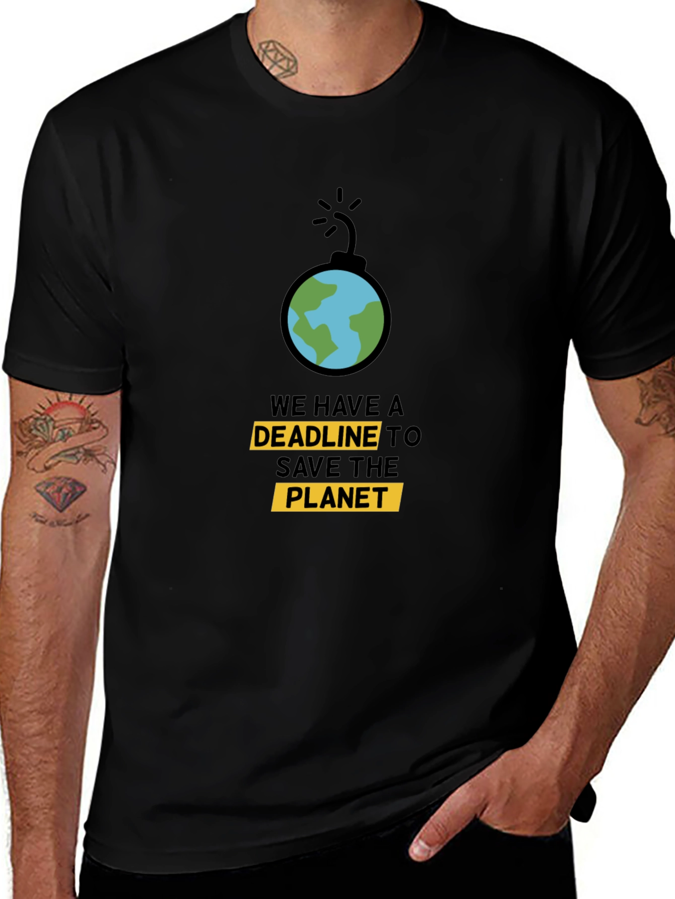 Variant 21 of Save the Planet Graphic Tee