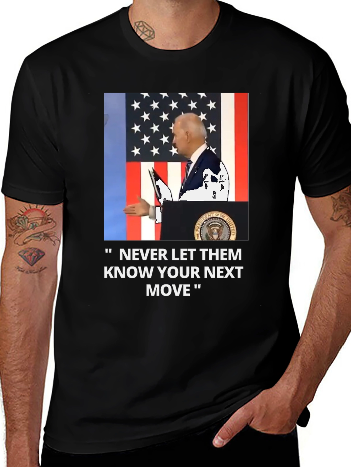 Variant 2 of Never Let Them Know T-Shirt