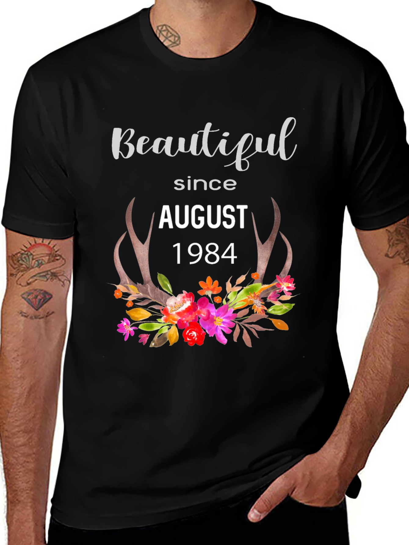 Variant 11 of Beautiful Since August 1984 Graphic T-Shirt