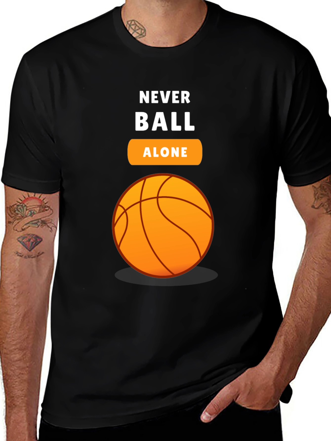Variant 9 of Never Ball Alone Graphic T-Shirt