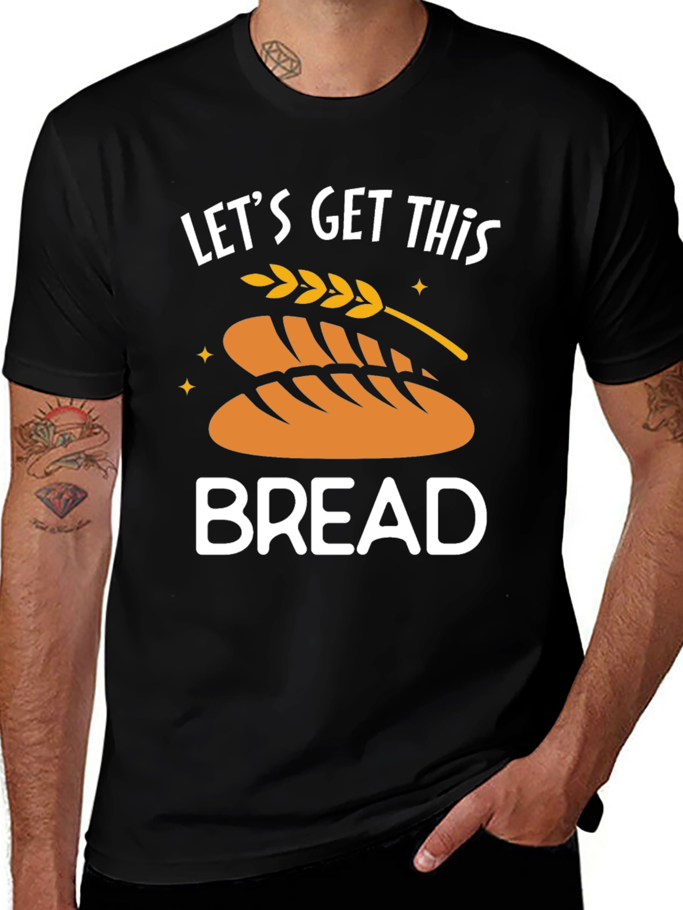Variant 12 of Let's Get This Bread Graphic Tee