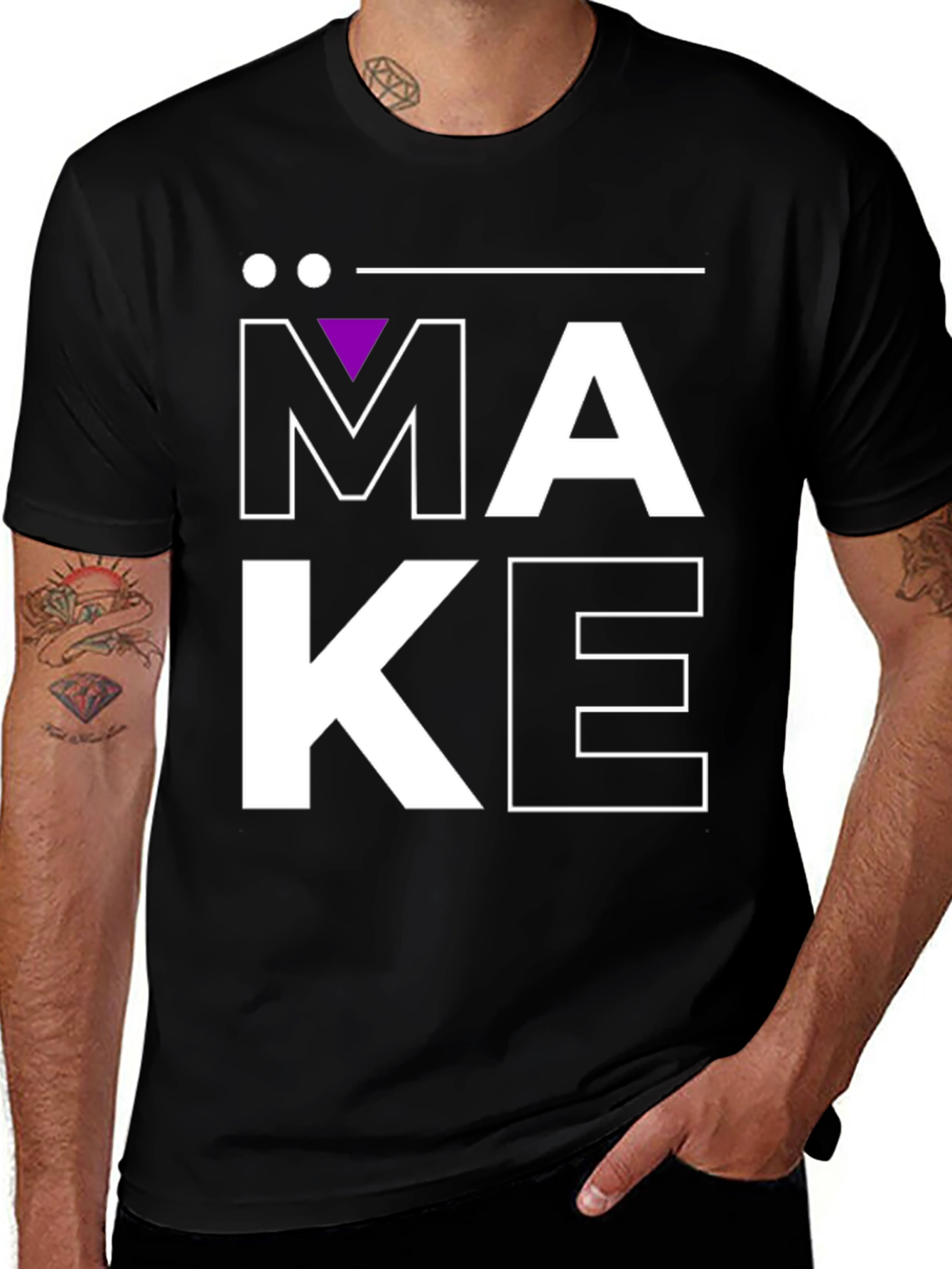 Variant 9 of Make Statement T-Shirt - Bold Graphic Tee
