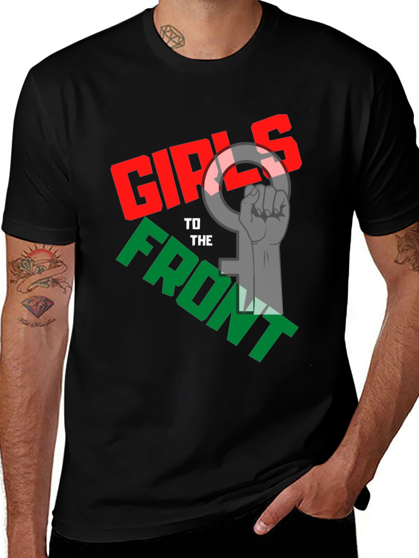 Girls to the Front Graphic T-Shirt