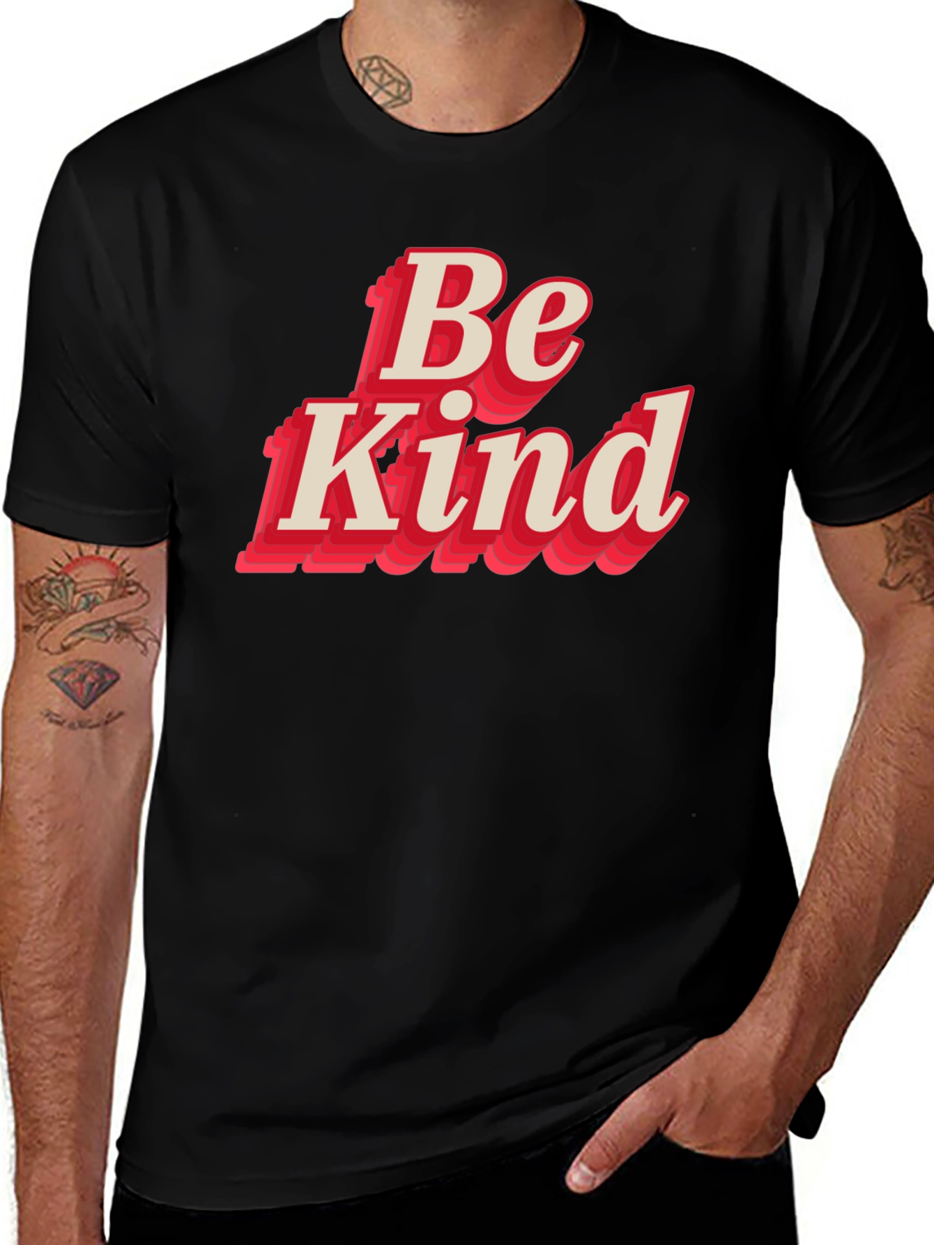 Variant 13 of Be Kind Retro T-Shirt