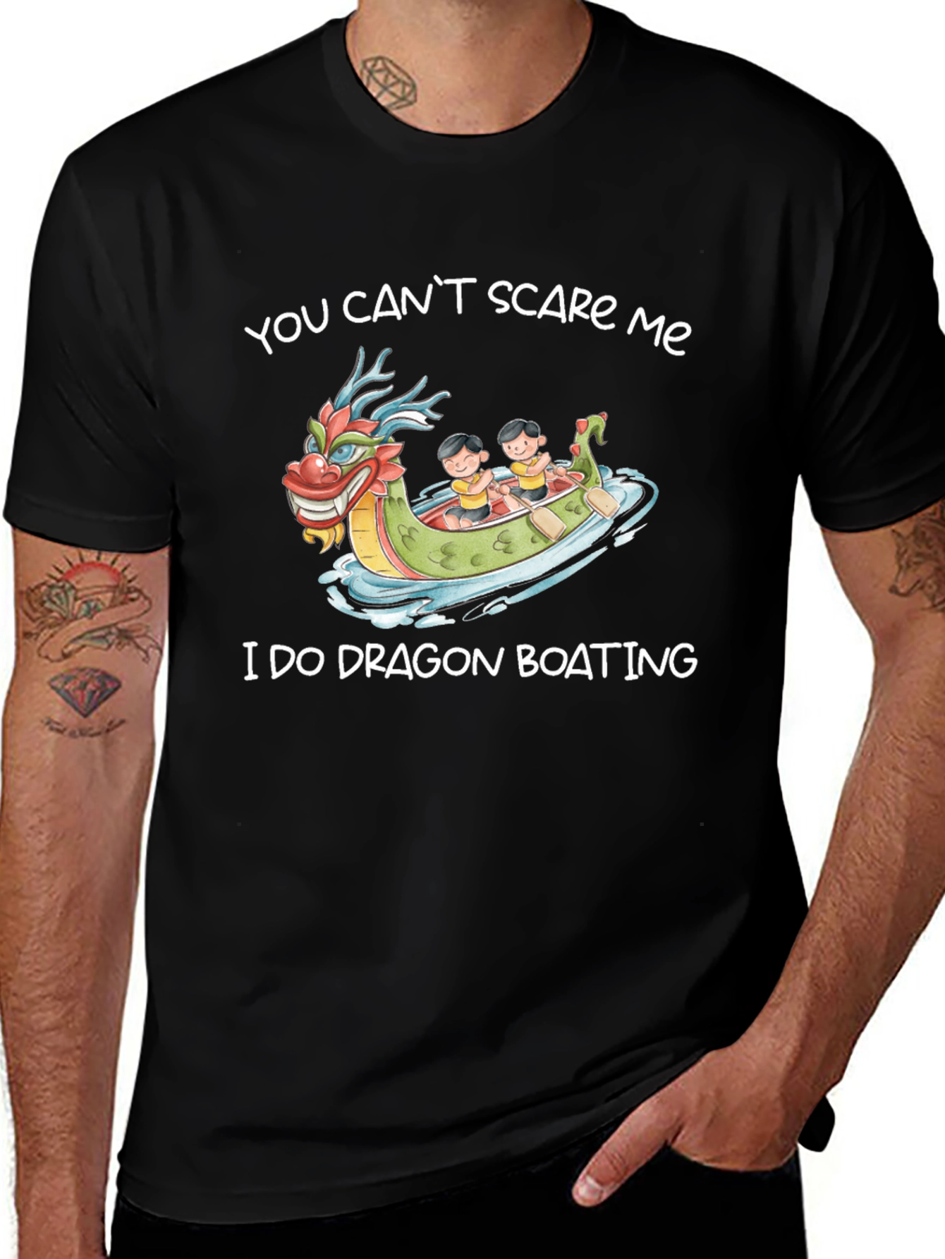Variant 22 of Dragon Boating Graphic T-Shirt