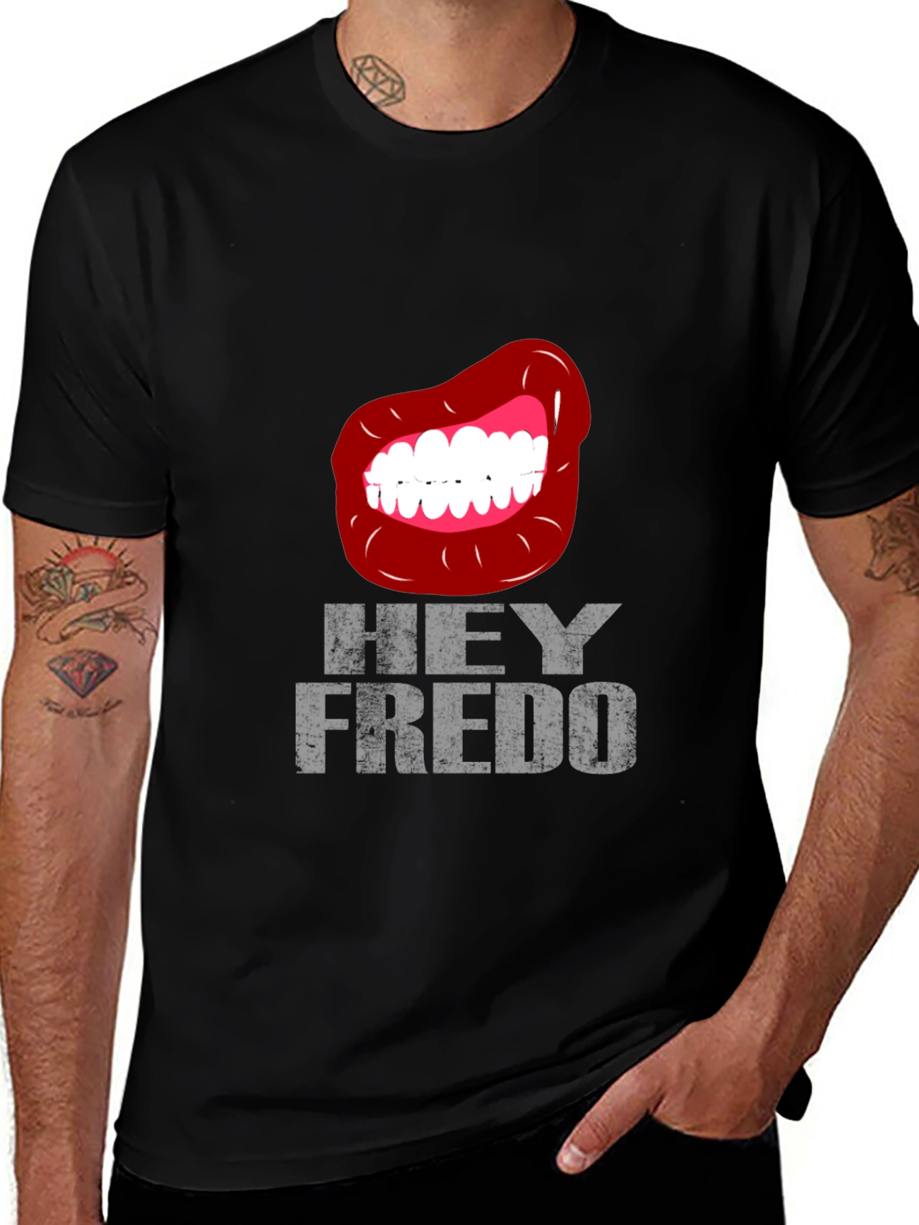Variant 7 of Hey Fredo T-Shirt - Graphic Tee