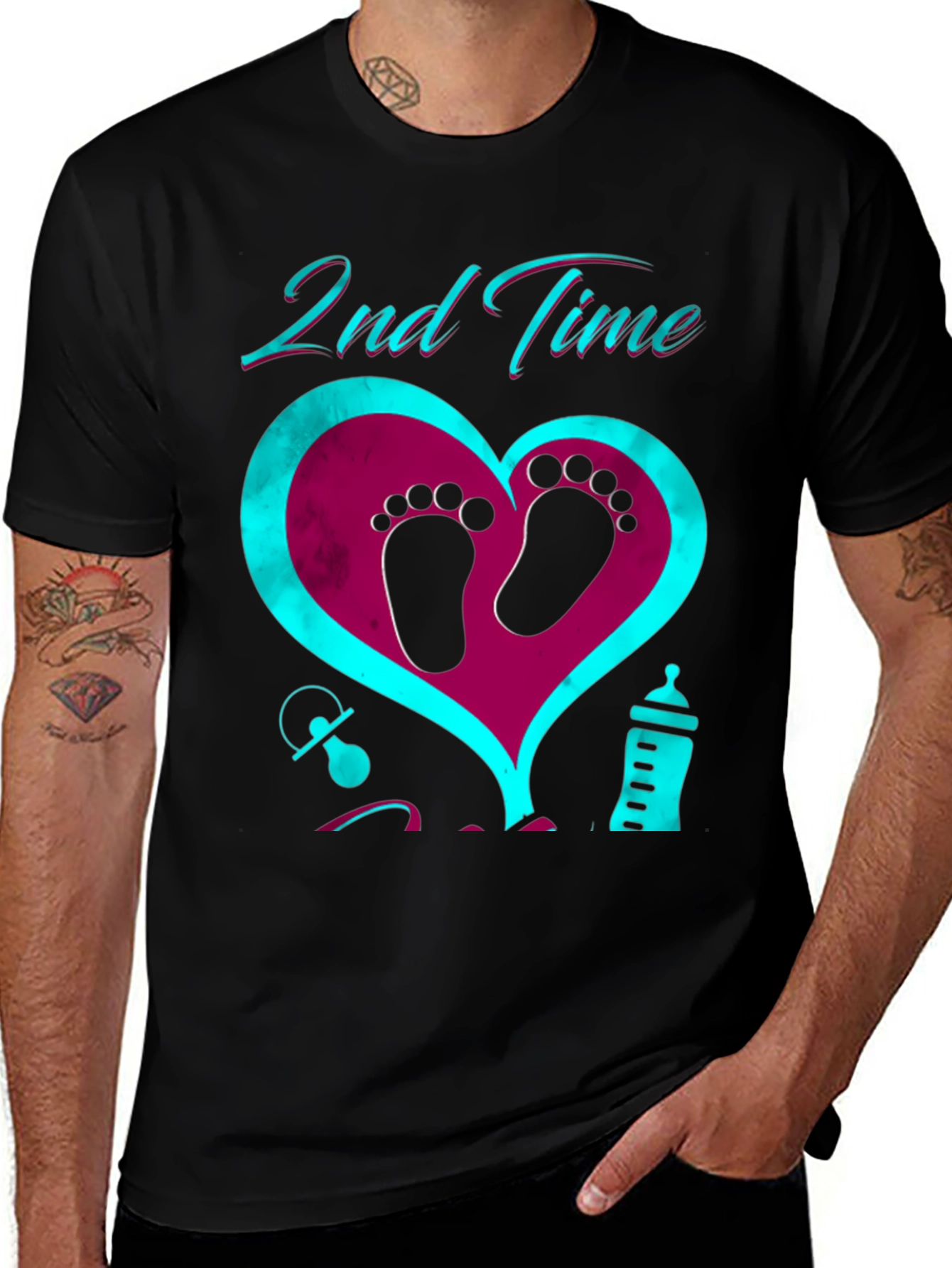 2nd Time Baby Announcement Shirt