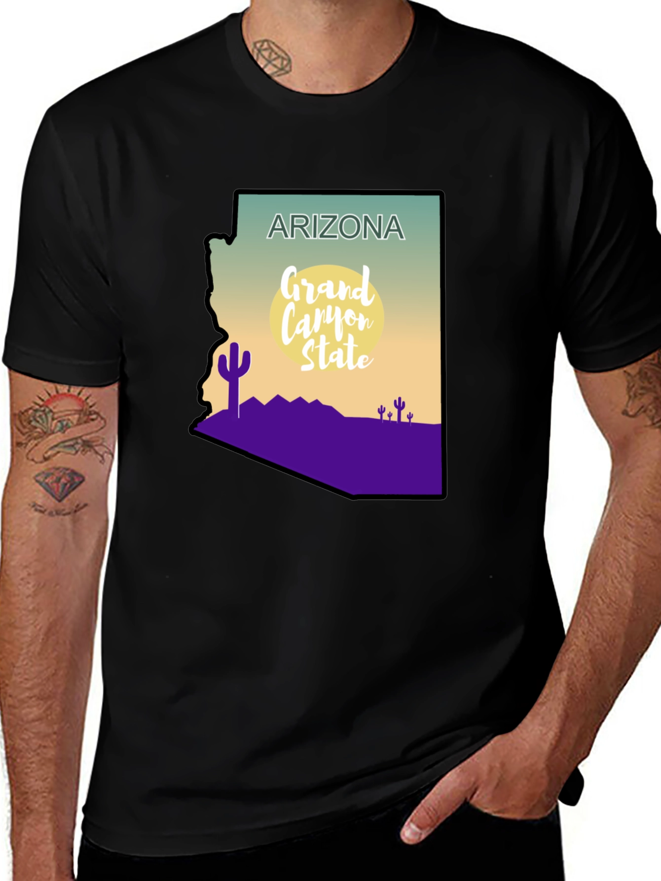 Arizona State T-Shirt - Grand Canyon Novelty Tee