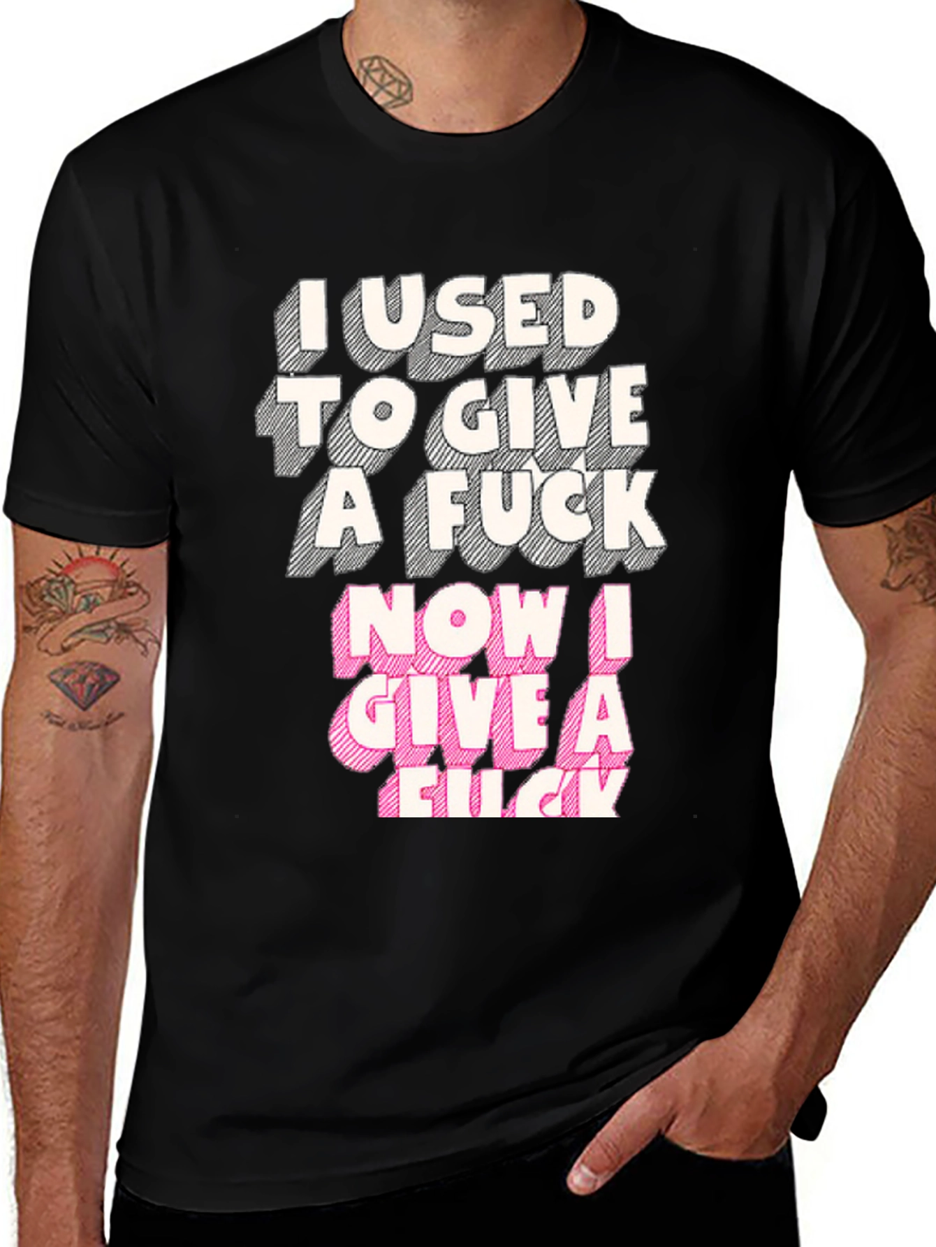Variant 20 of I Used To Give A F*ck Graphic Tee