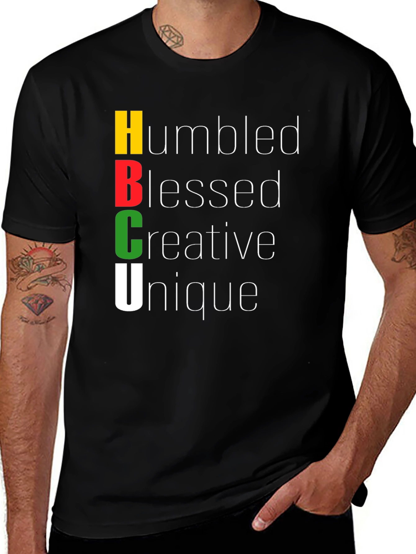 HBCU Humbeled Blessed Creative Unique T-Shirt