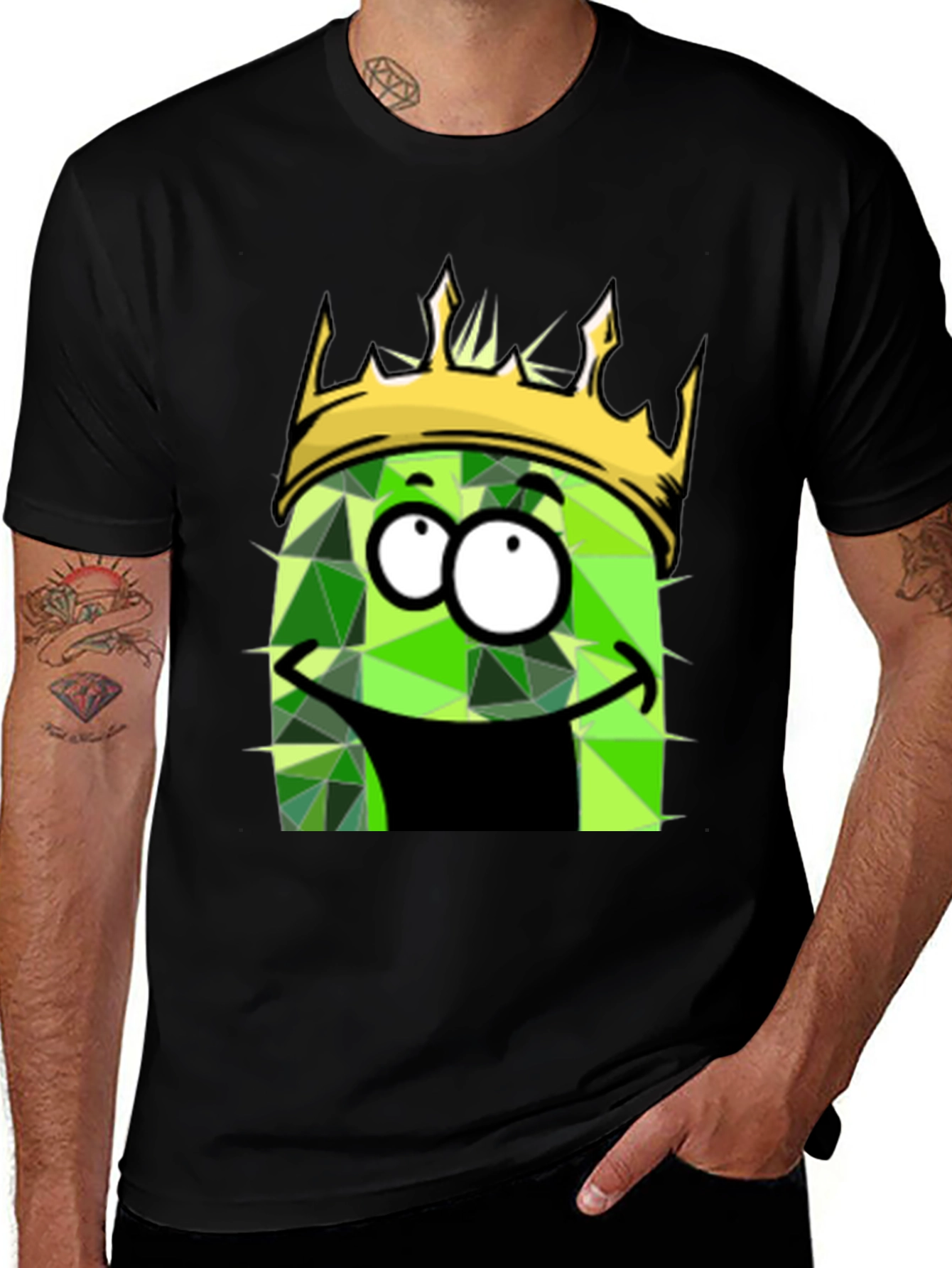 Variant 19 of King Emerald T-Shirt - Funny Cartoon Graphic Tee