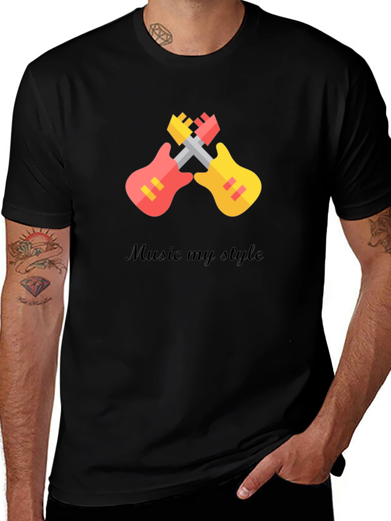 Variant 30 of Music My Style Graphic T-Shirt