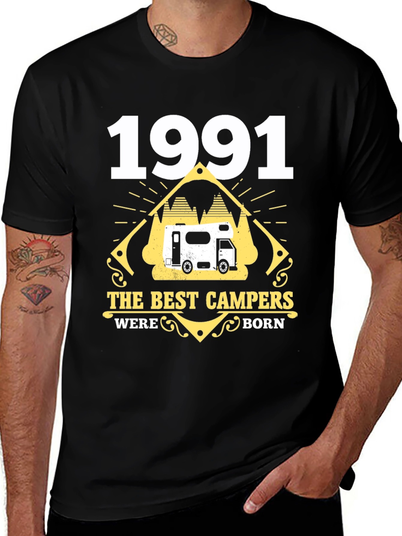 Variant 15 of 1991 Best Campers Born Graphic T-Shirt