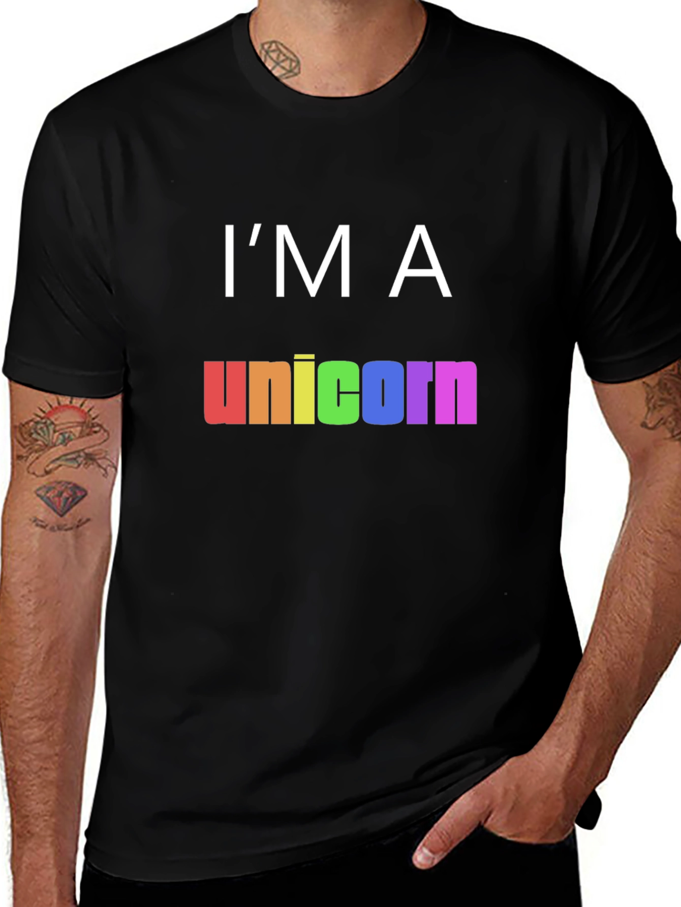Variant 6 of I'm A Unicorn Rainbow Pride T-Shirt