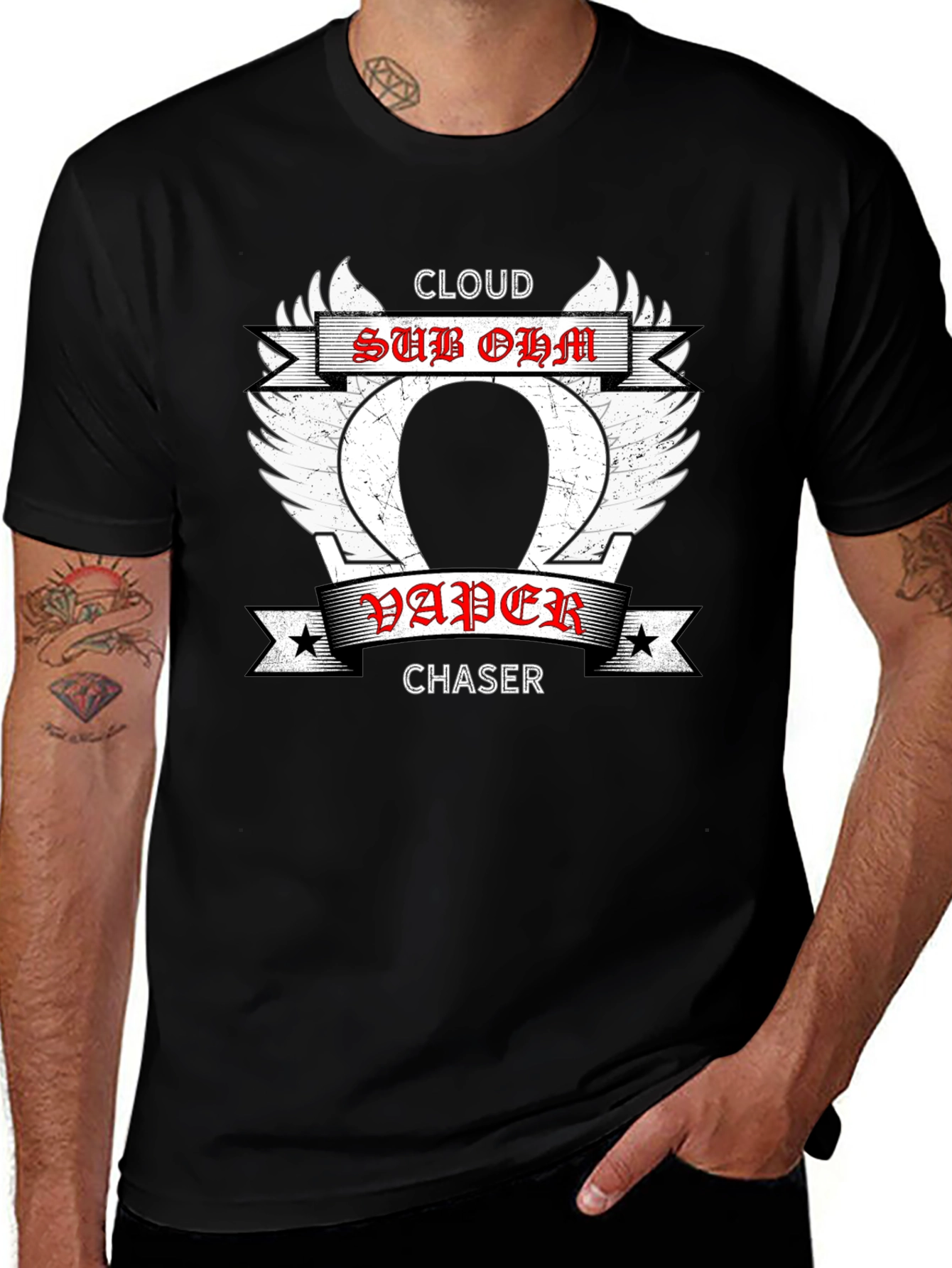 Cloud Sub Ohm Vapor Chaser Graphic T-Shirt