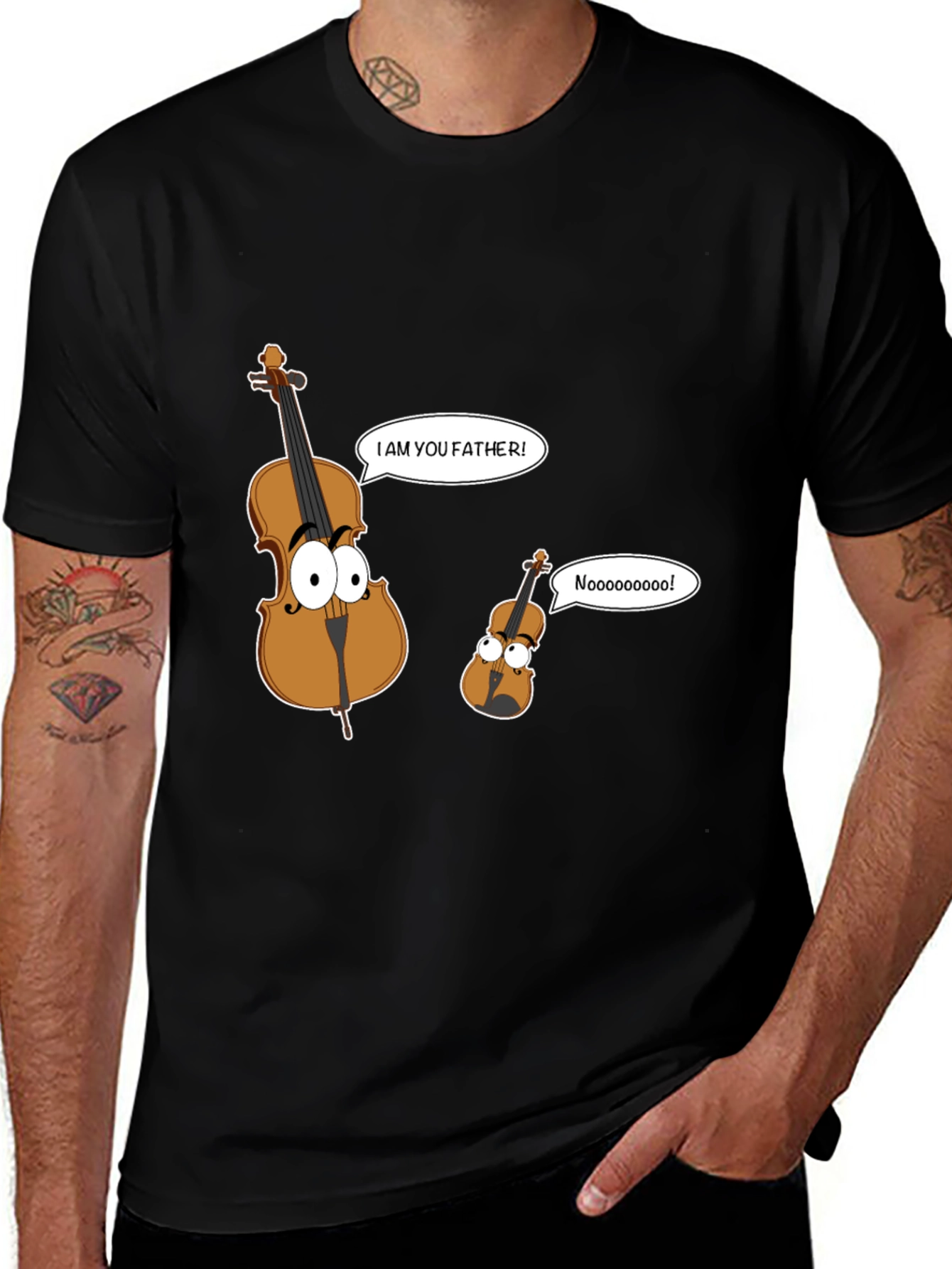 Variant 29 of Funny Musical Father's Day T-Shirt