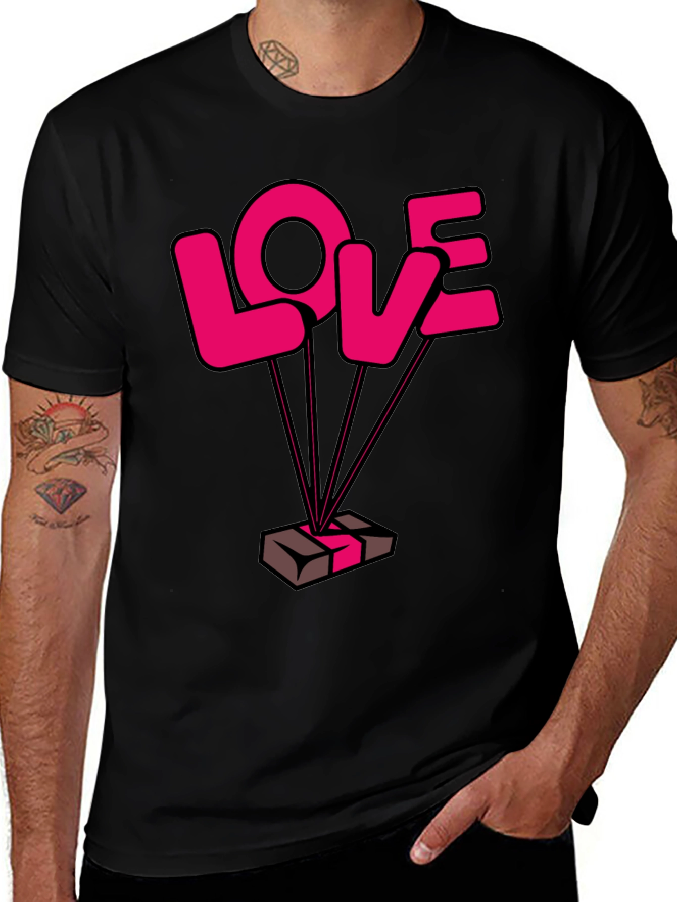 Love Balloon T-Shirt - Valentine's Day Gift