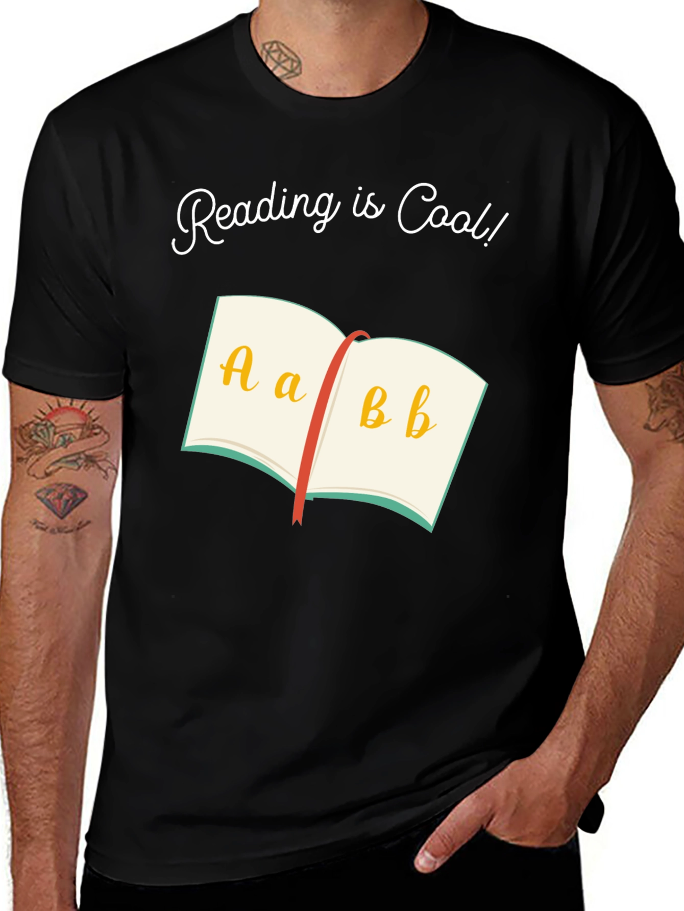 Variant 12 of Reading Is Cool T-Shirt