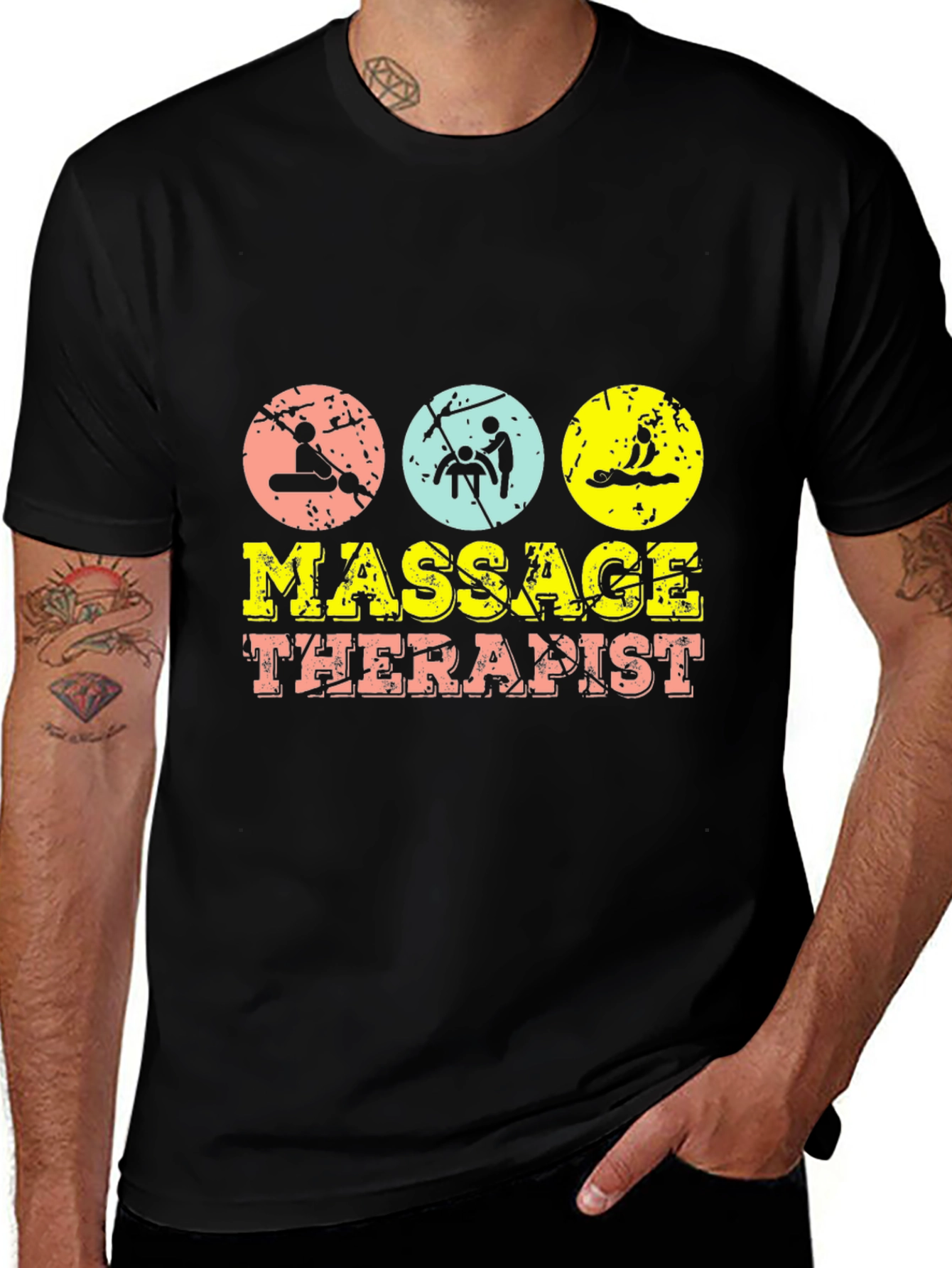 Variant 30 of Massage Therapist T-Shirt - Relaxation Gift