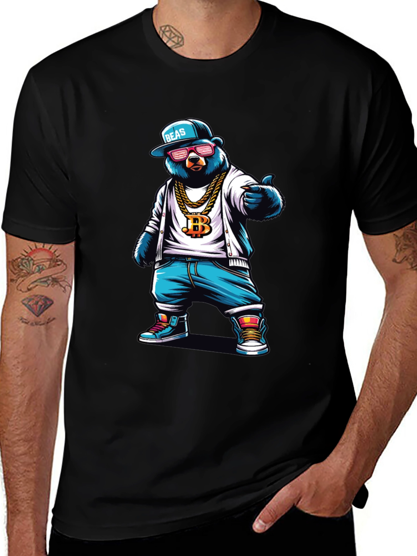 Variant 16 of Cool Bear Graphic Tee