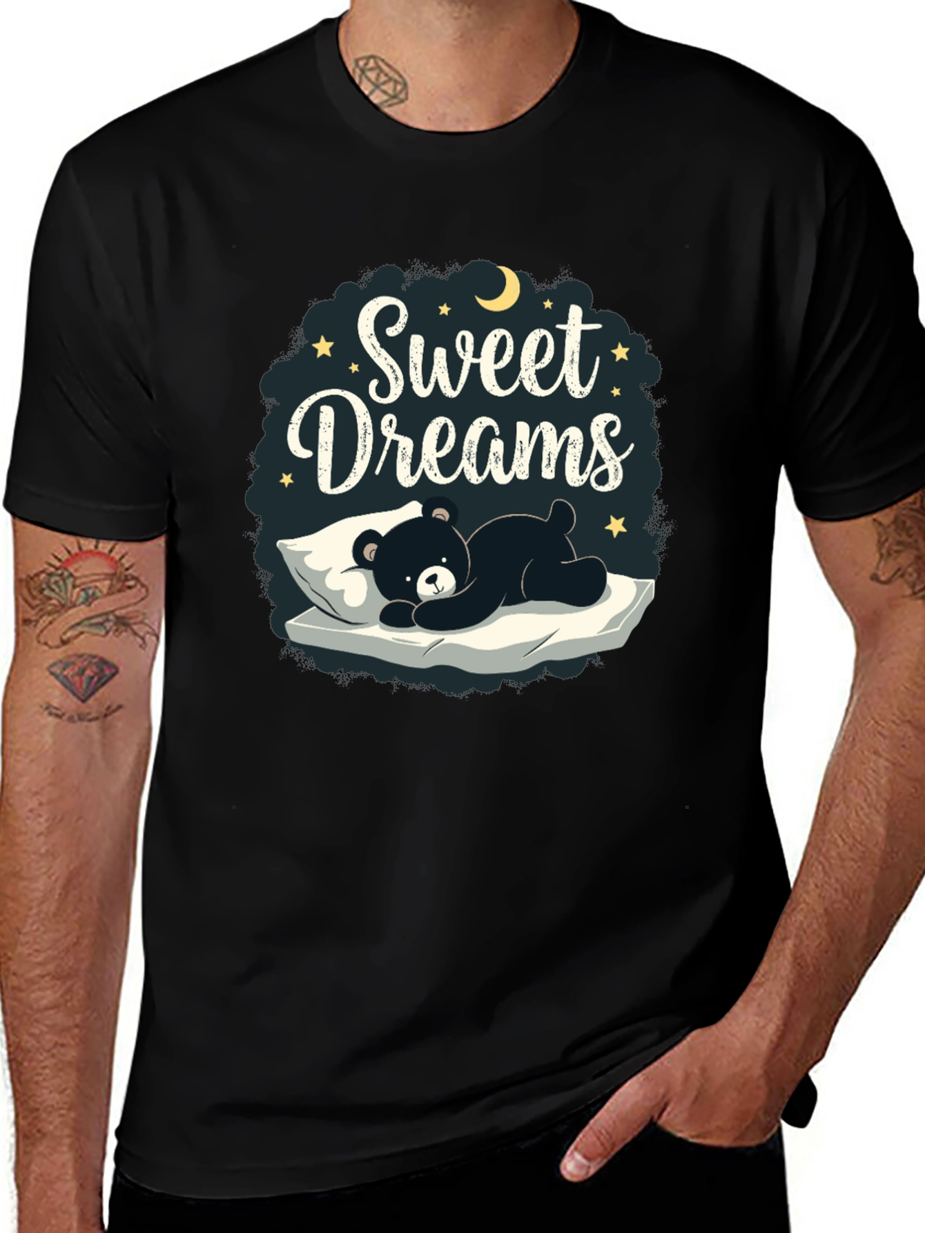 Variant 6 of Sweet Dreams Bear Graphic T-Shirt