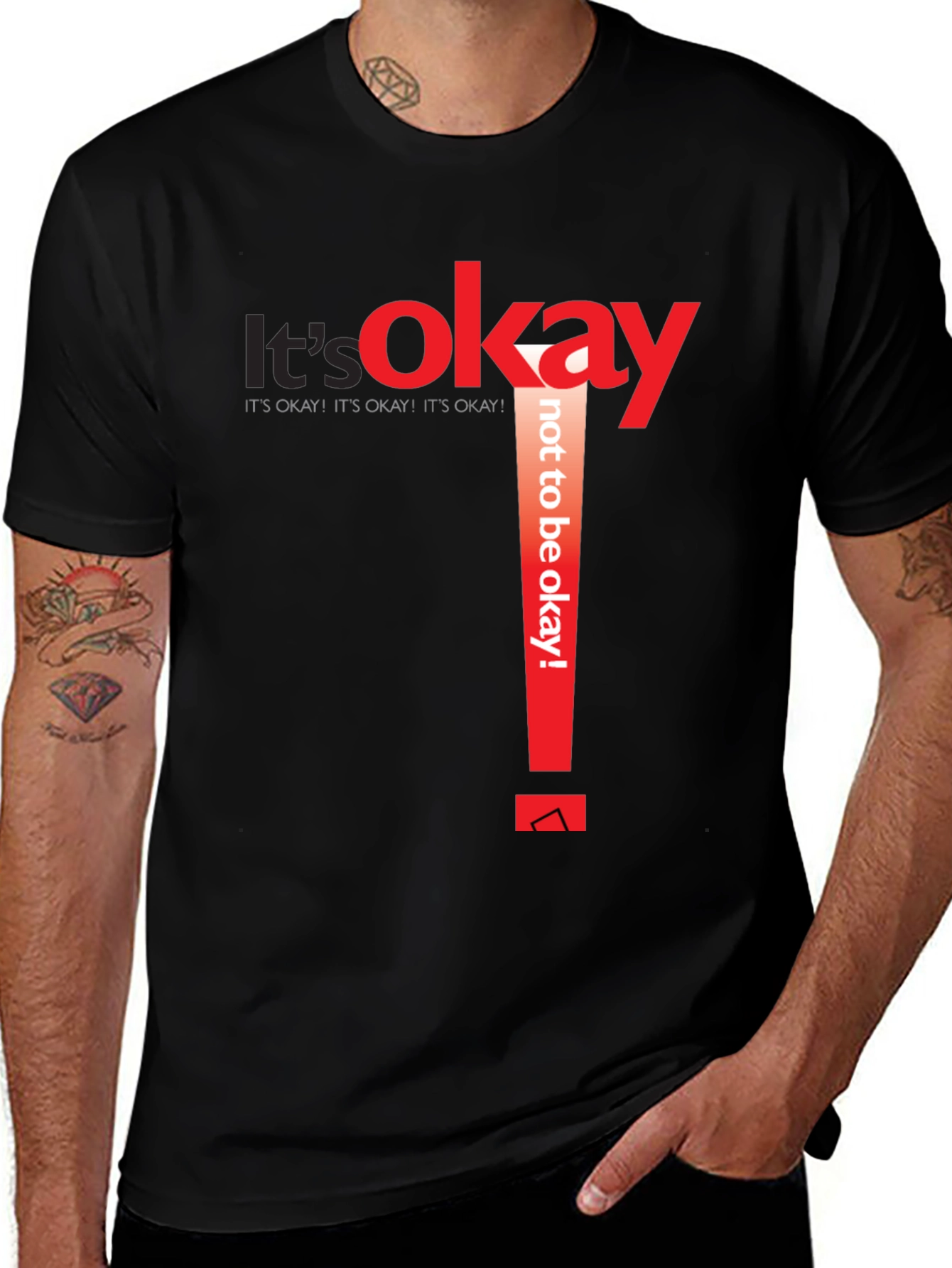 Variant 12 of It's Okay Not To Be Okay Graphic T-Shirt