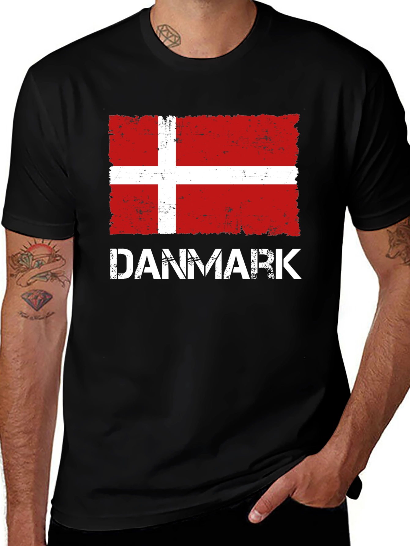 Denmark Flag T-Shirt - Danmark Pride Tee