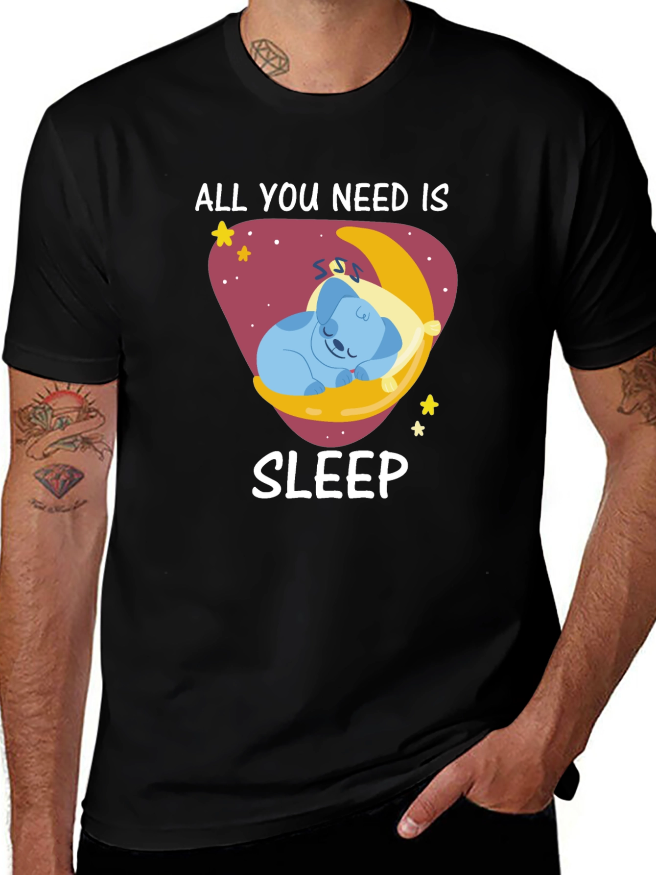 Variant 8 of All You Need Is Sleep T-Shirt