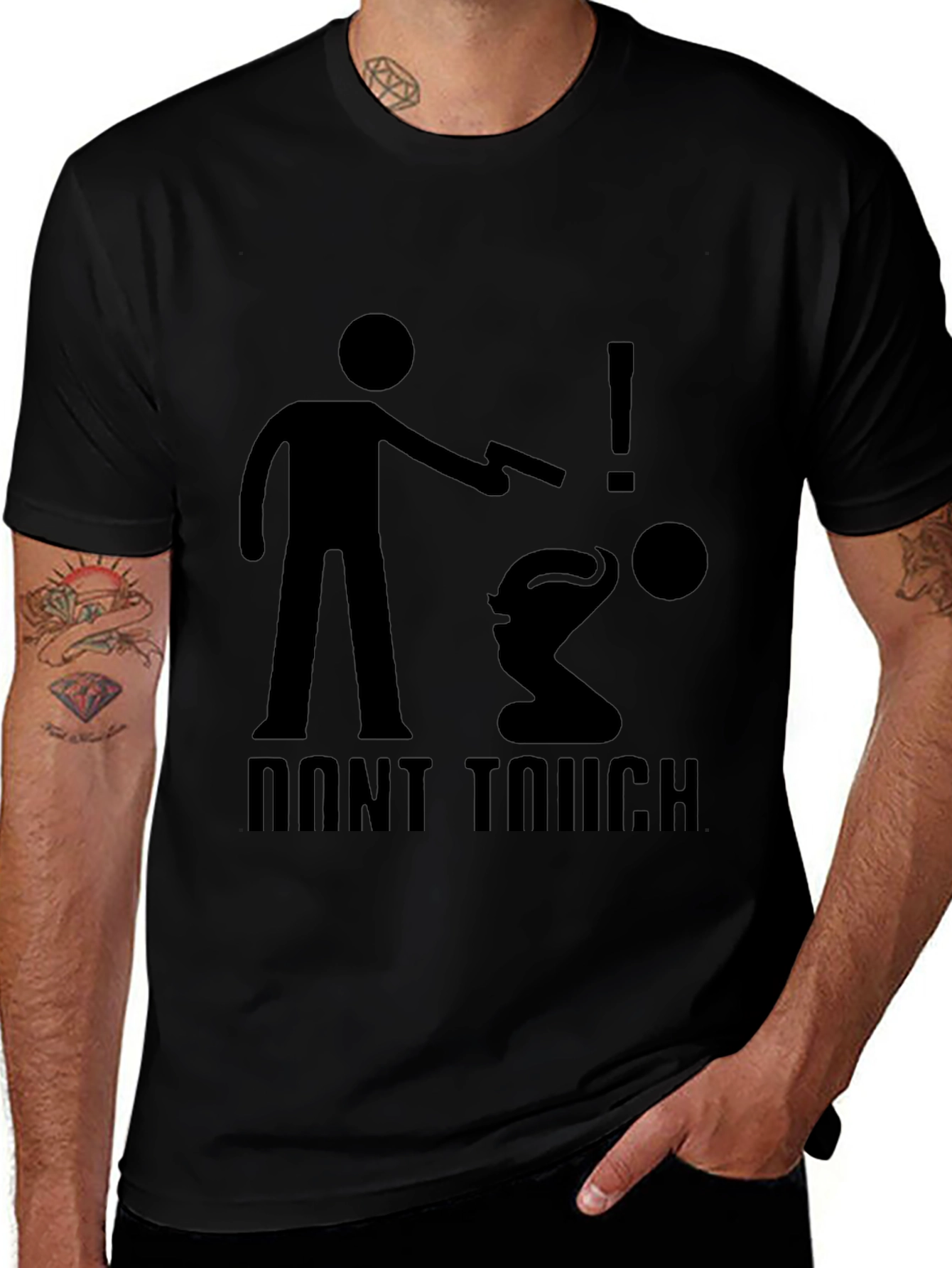 Variant 8 of Don't Touch Graphic T-Shirt
