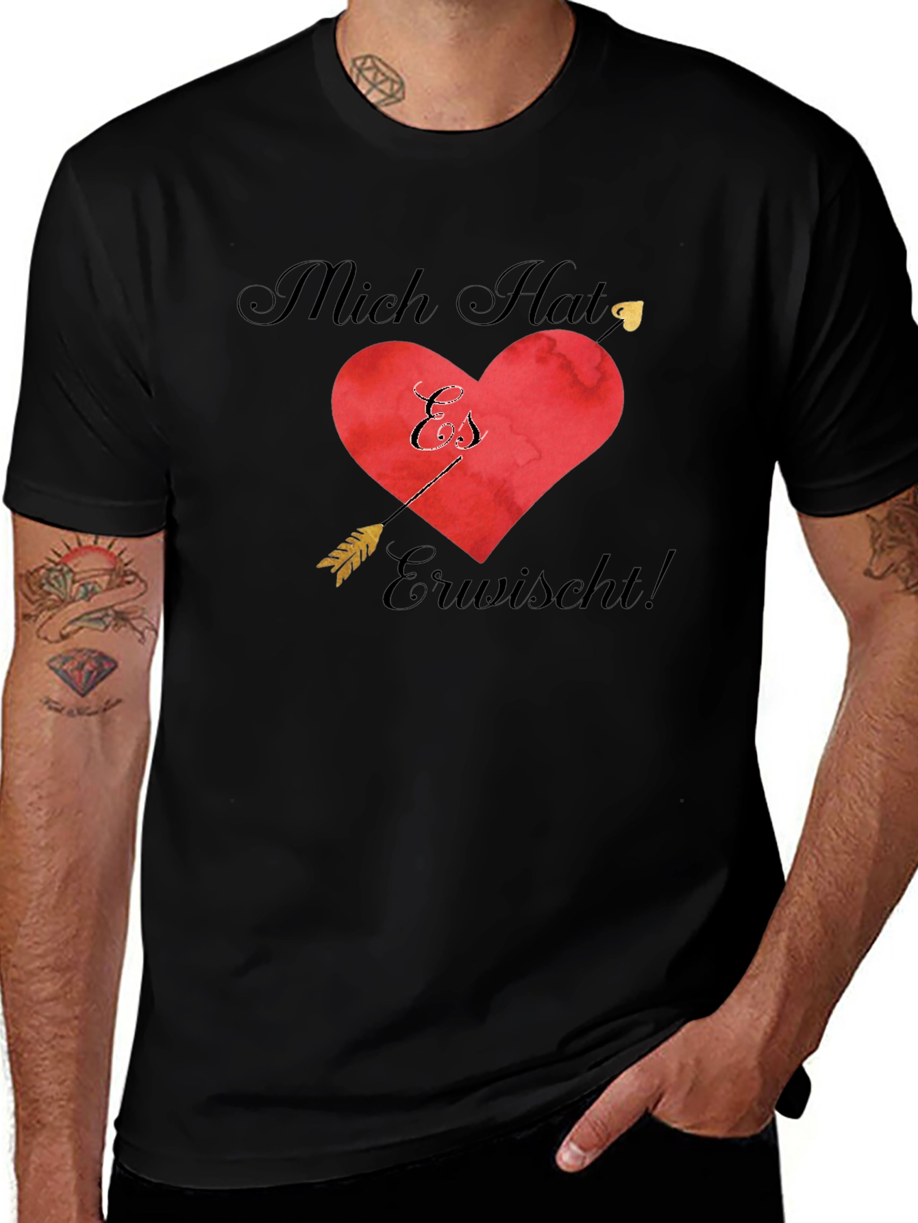 Variant 4 of Romantic 'Mich Hat Es Erwischt!' T-Shirt