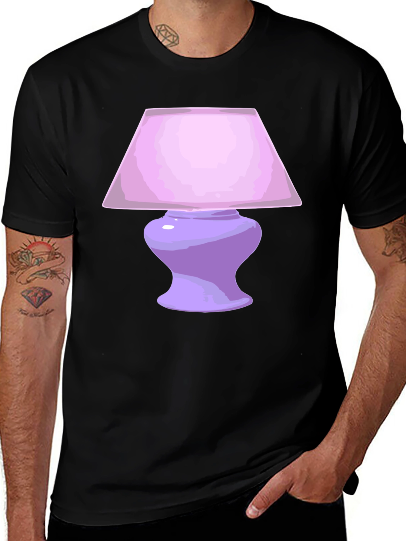 Variant 17 of Novelty Lamp Graphic T-Shirt