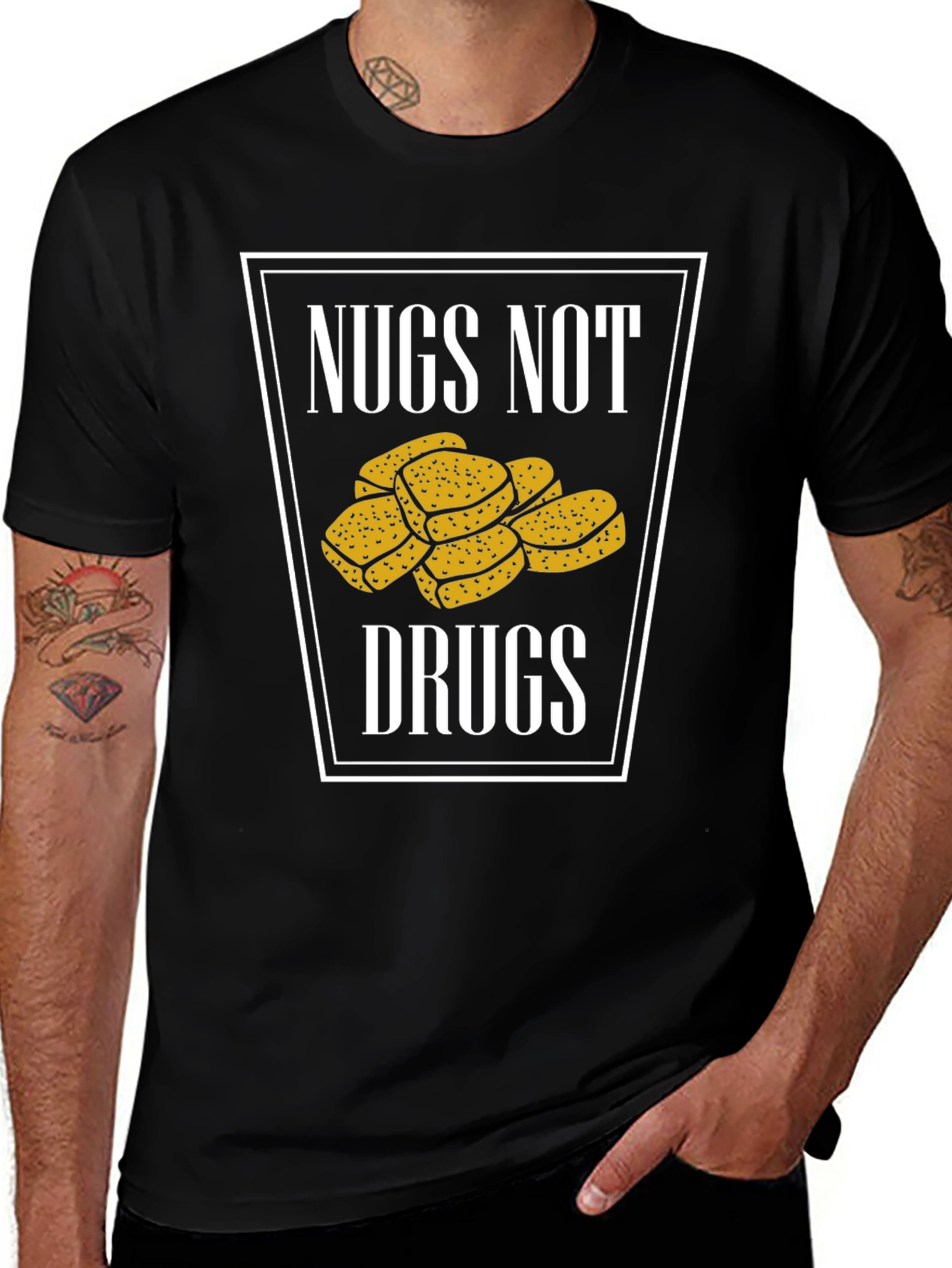Variant 24 of Nugs Not Drugs Graphic T-Shirt
