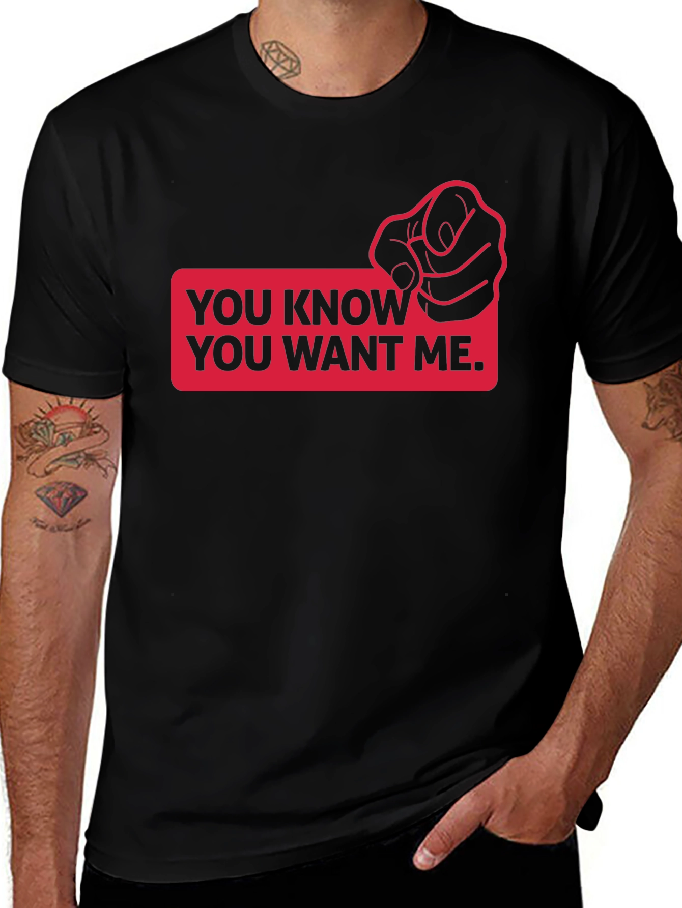 Variant 14 of You Know You Want Me Graphic Tee