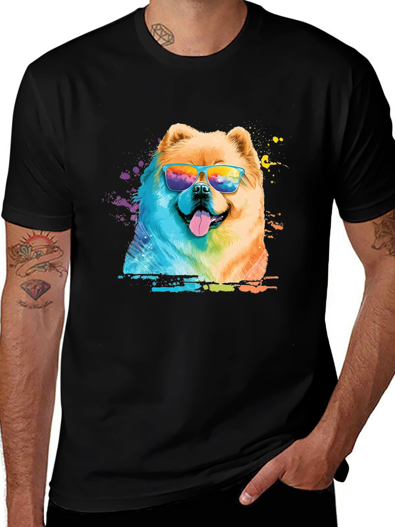 Variant 25 of Cool Chow Chow T-Shirt