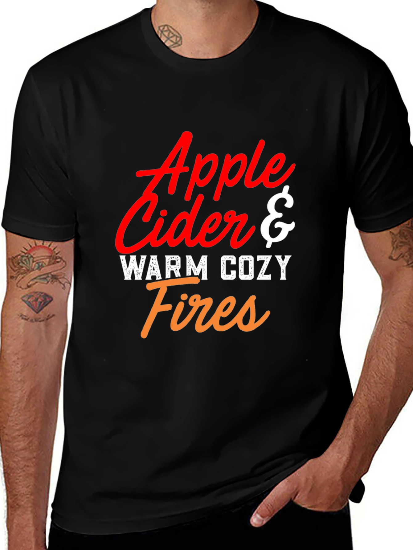 Variant 24 of Apple Cider & Cozy Fires T-Shirt