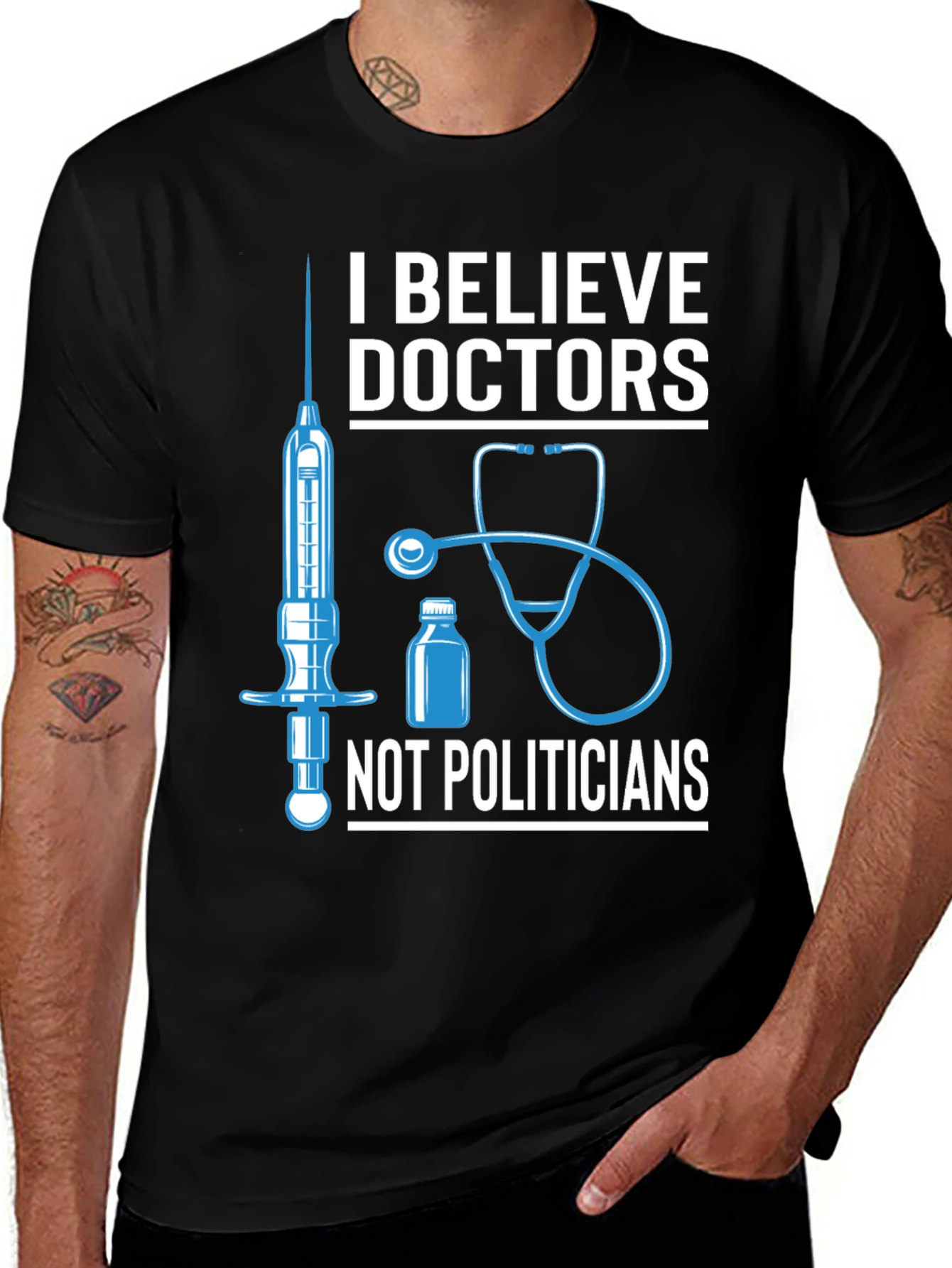 Variant 20 of I Believe Doctors T-Shirt Medical Tee