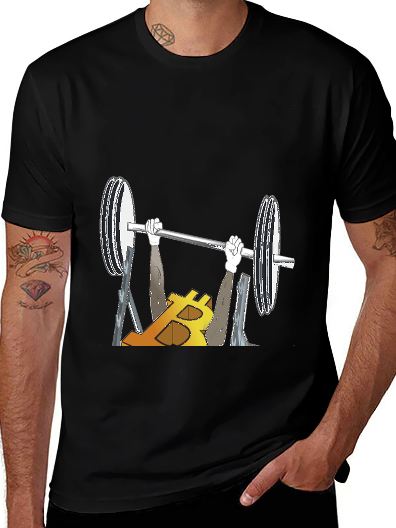 Variant 24 of Bitcoin Weights T-Shirt