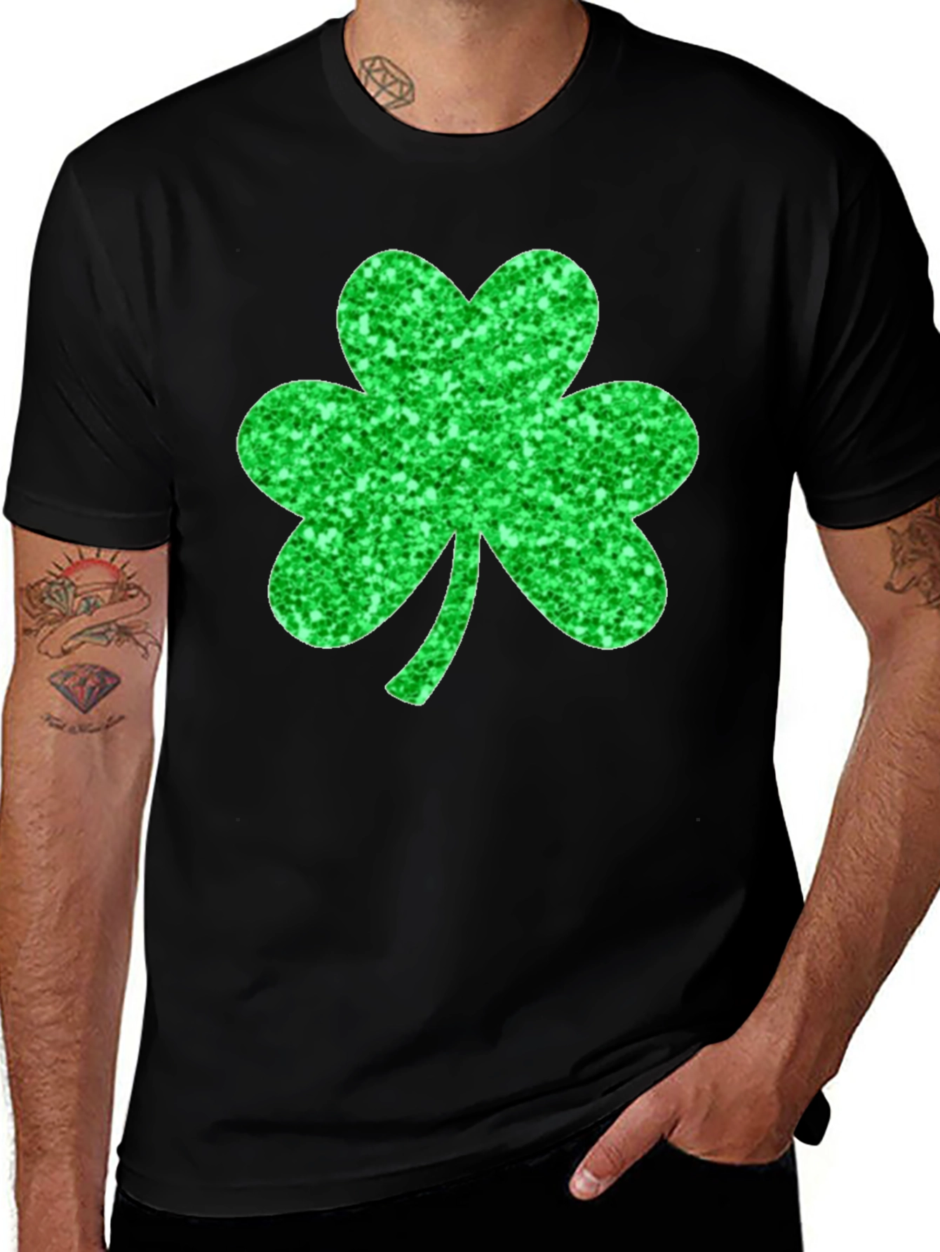 Variant 3 of Shamrock Graphic T-Shirt - St. Patrick's Day